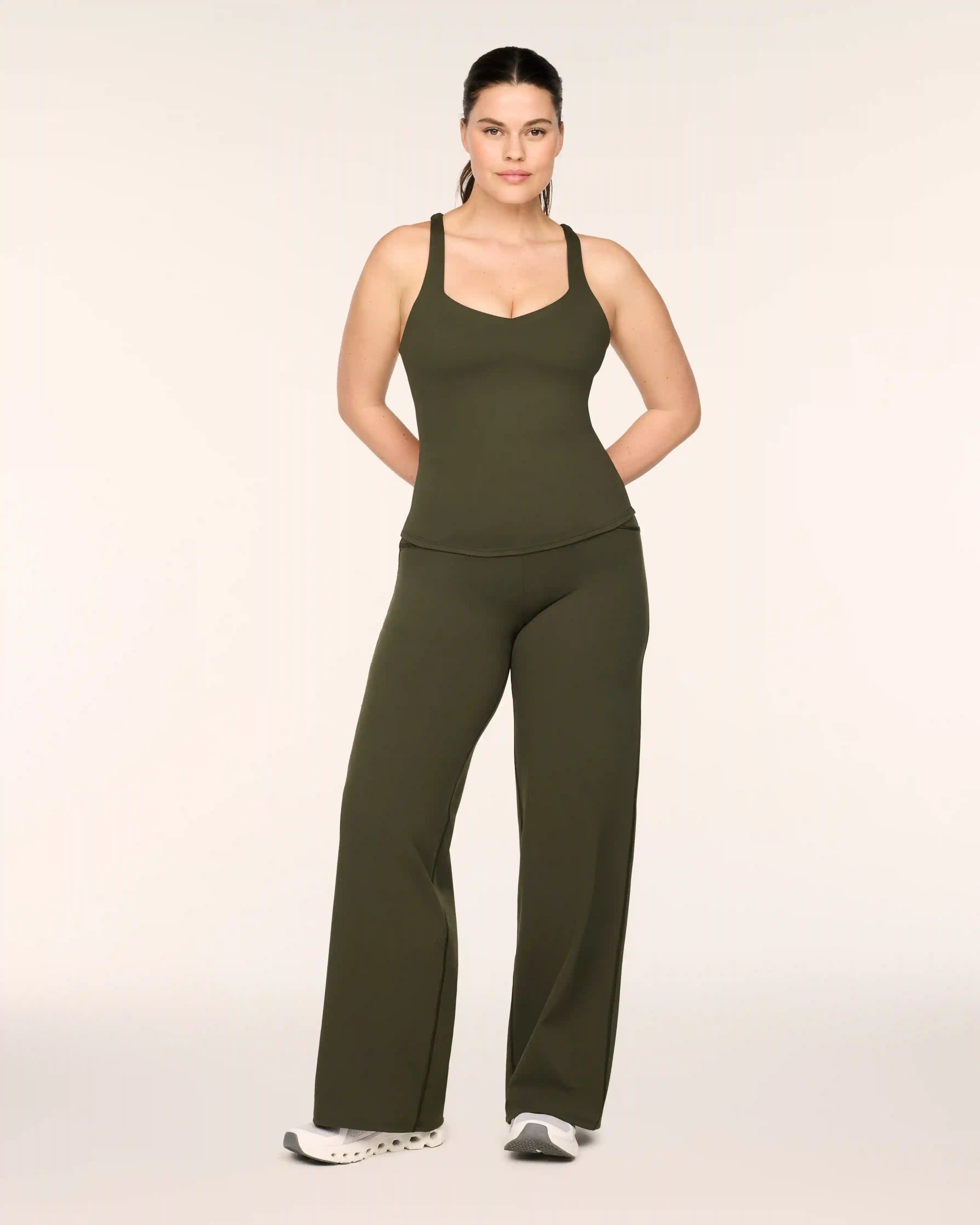 SPANXshape® Booty Boost® Wide Leg Pant | Monstera