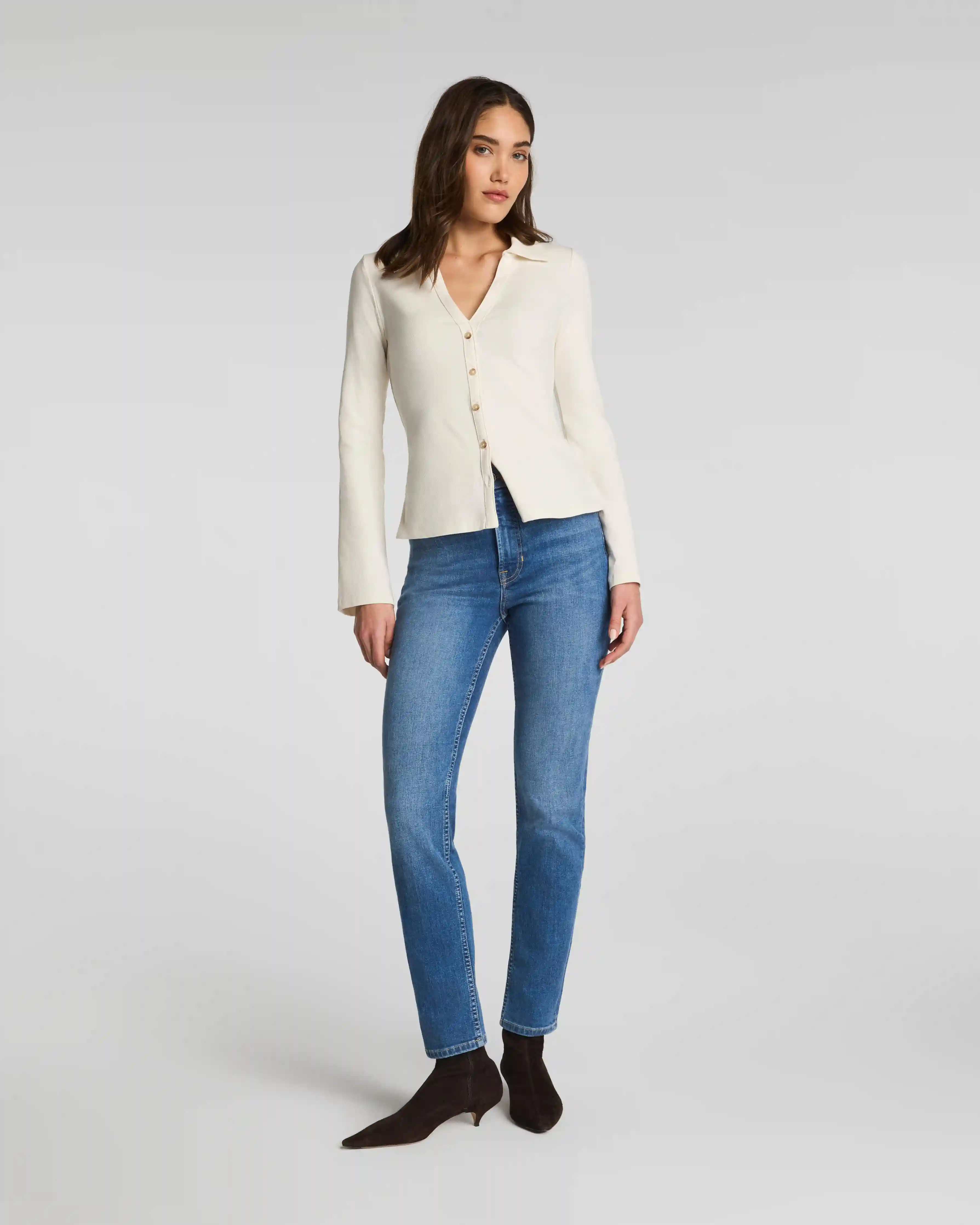 SPANXsculpt®  ReDefine Slim Straight Jeans | Monterey Wash