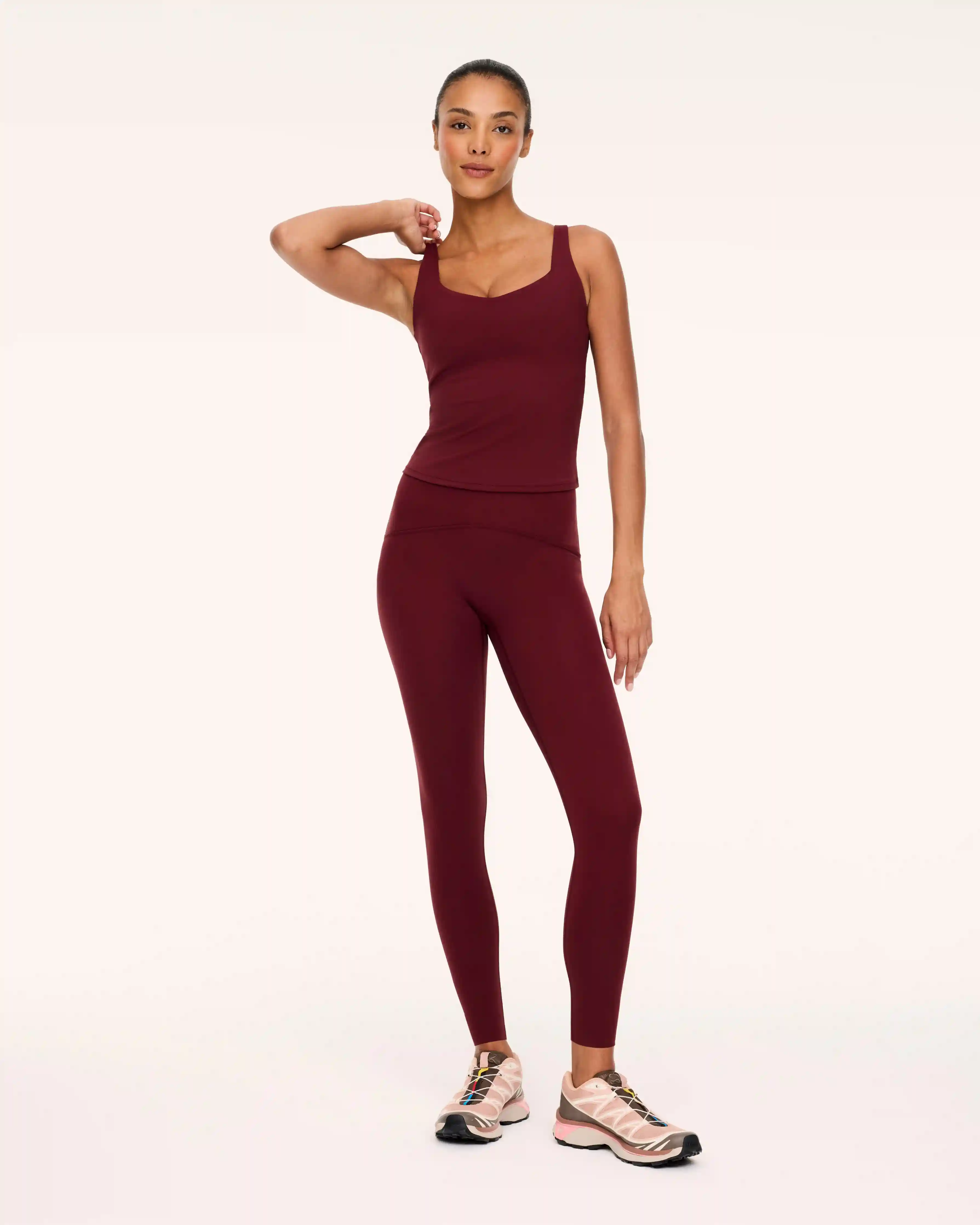 SPANXshape® Booty Boost® Full-Length Leggings | Vino