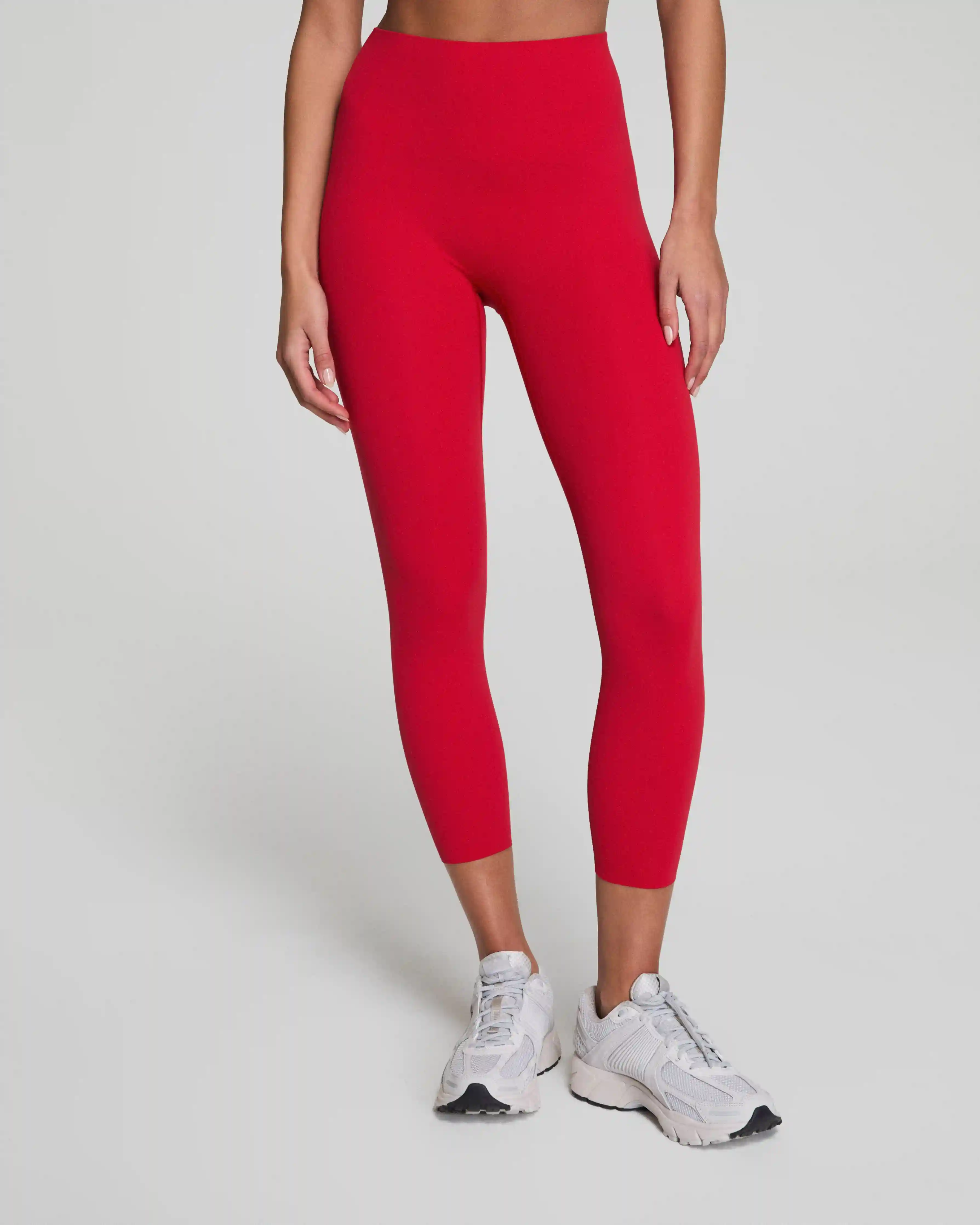 Alternative view of SPANXshape®  BodyLine 7/8 Leggings with Mid-Tummy Compression | SPANX® Red