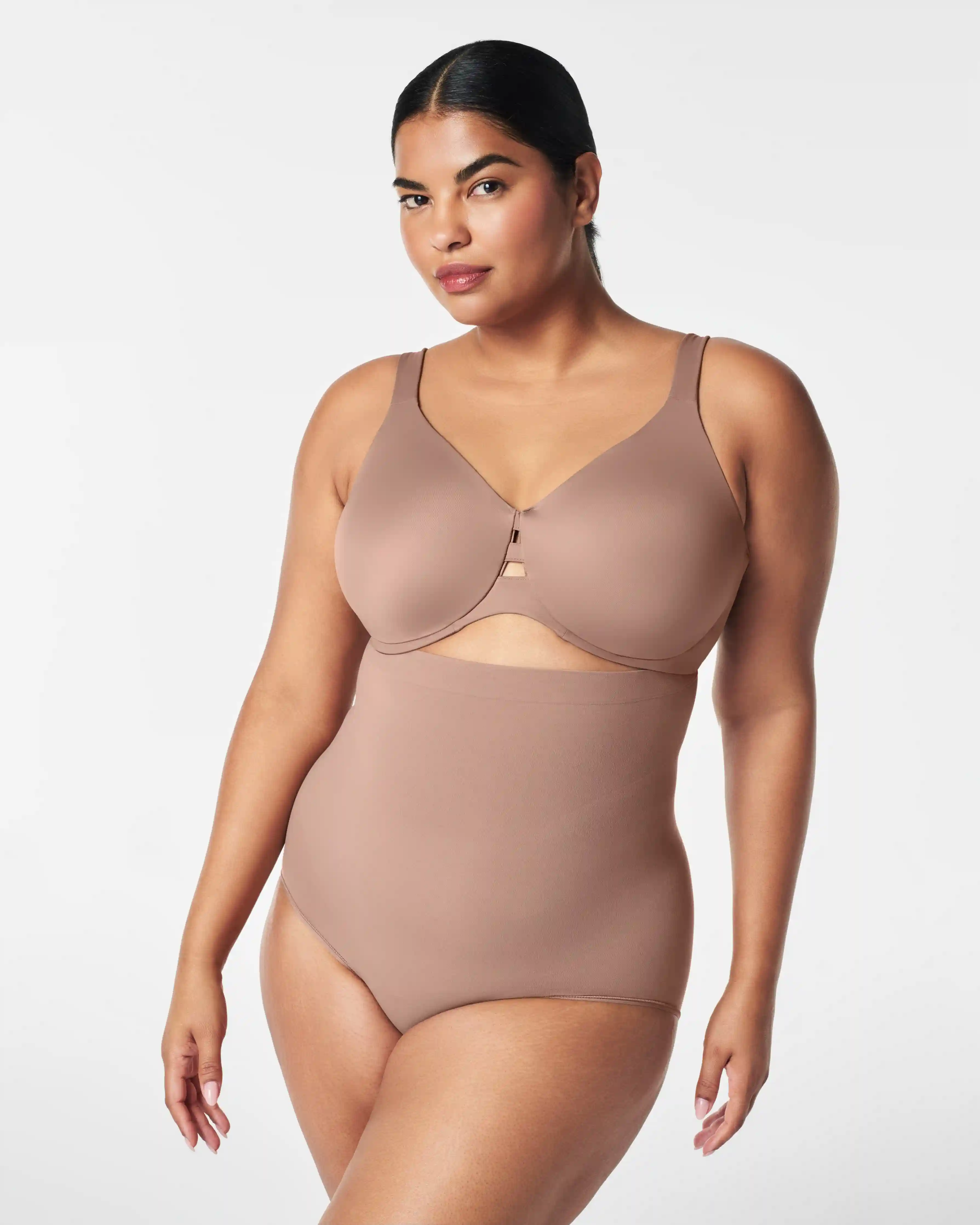 SPANXsculpt®  Seamless Power High-Waisted Brief | Cafe Au Lait