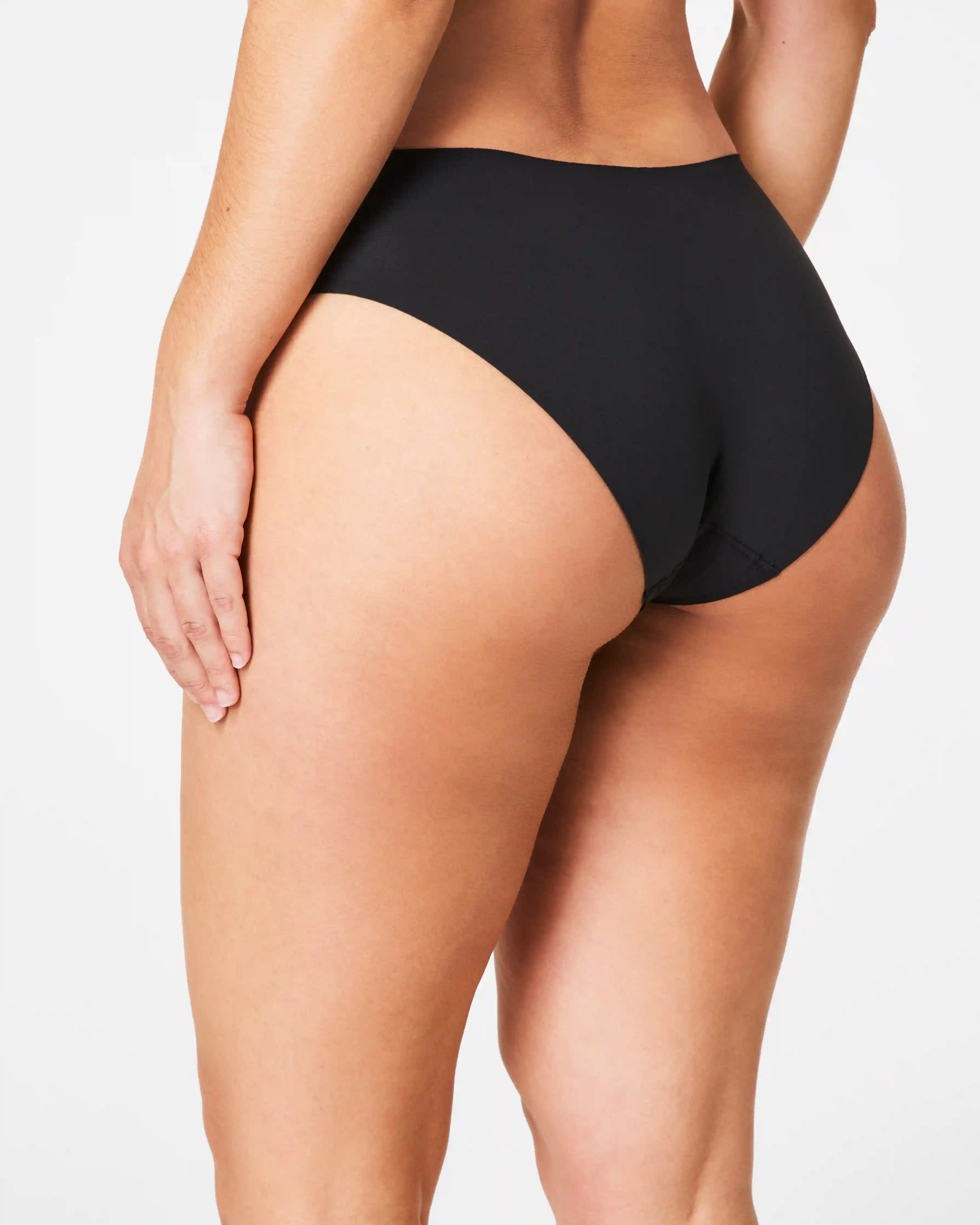 Alternative view of SPANXsmooth®  Fit-To-You Bikini 3-Pack Box | Cafe Au Lait/Iconic Leopard/Very Black