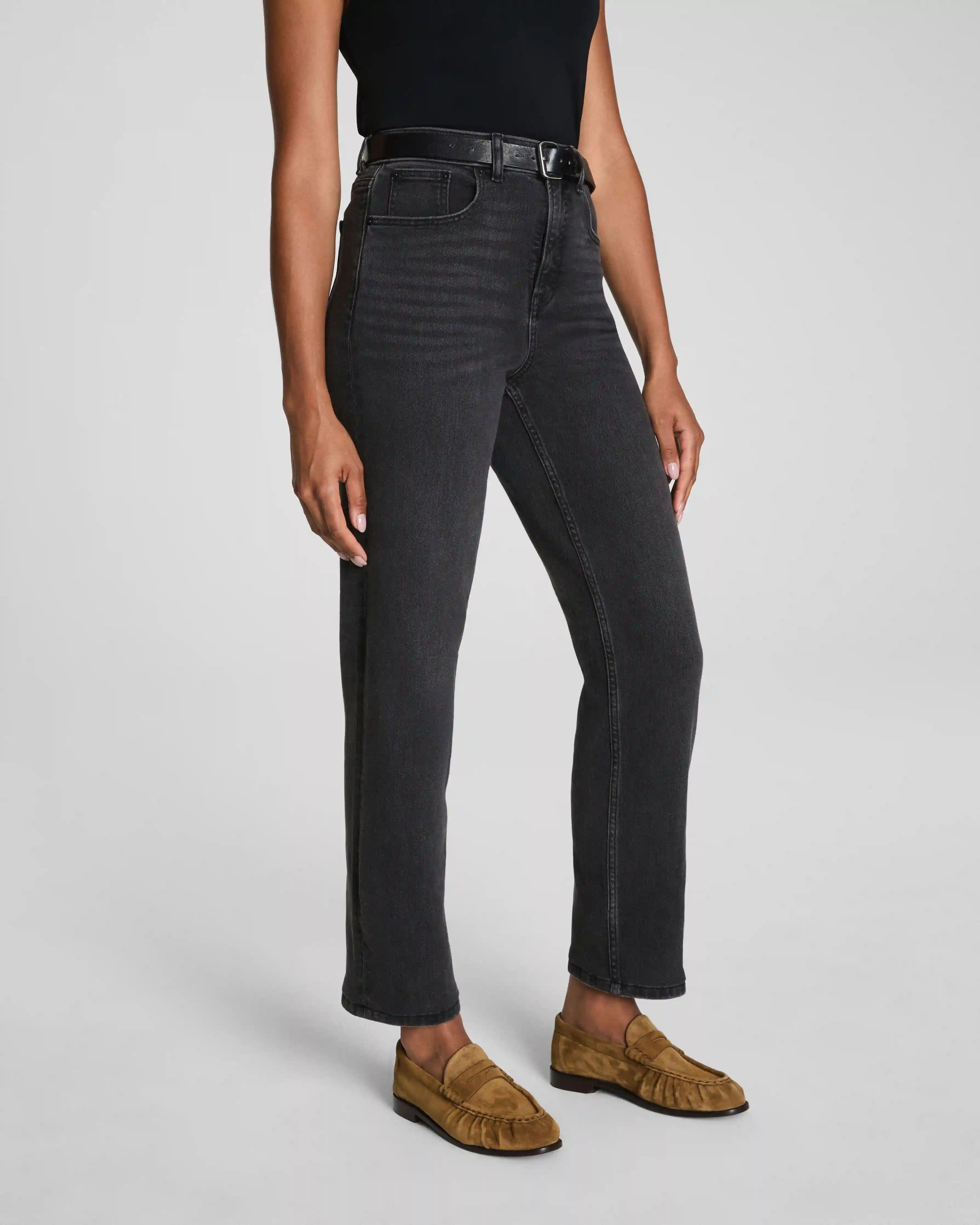 Alternative view of SPANXshape®  Authentic 360 90s Straight Leg Jeans | Carbon
