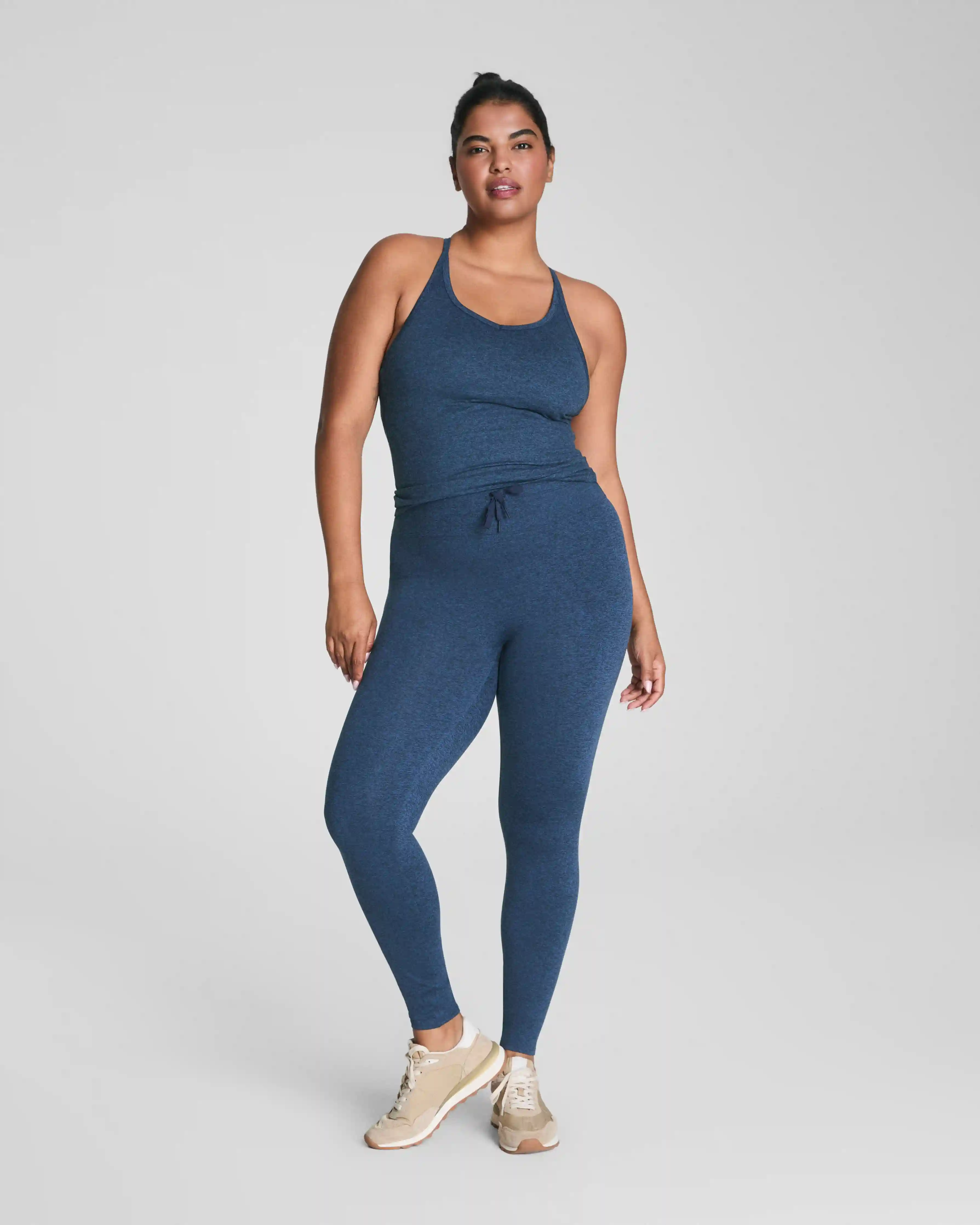 SPANXsupersmooth®  SoftStretch Full-Length Leggings | Timeless Navy / Dark Timeless Navy