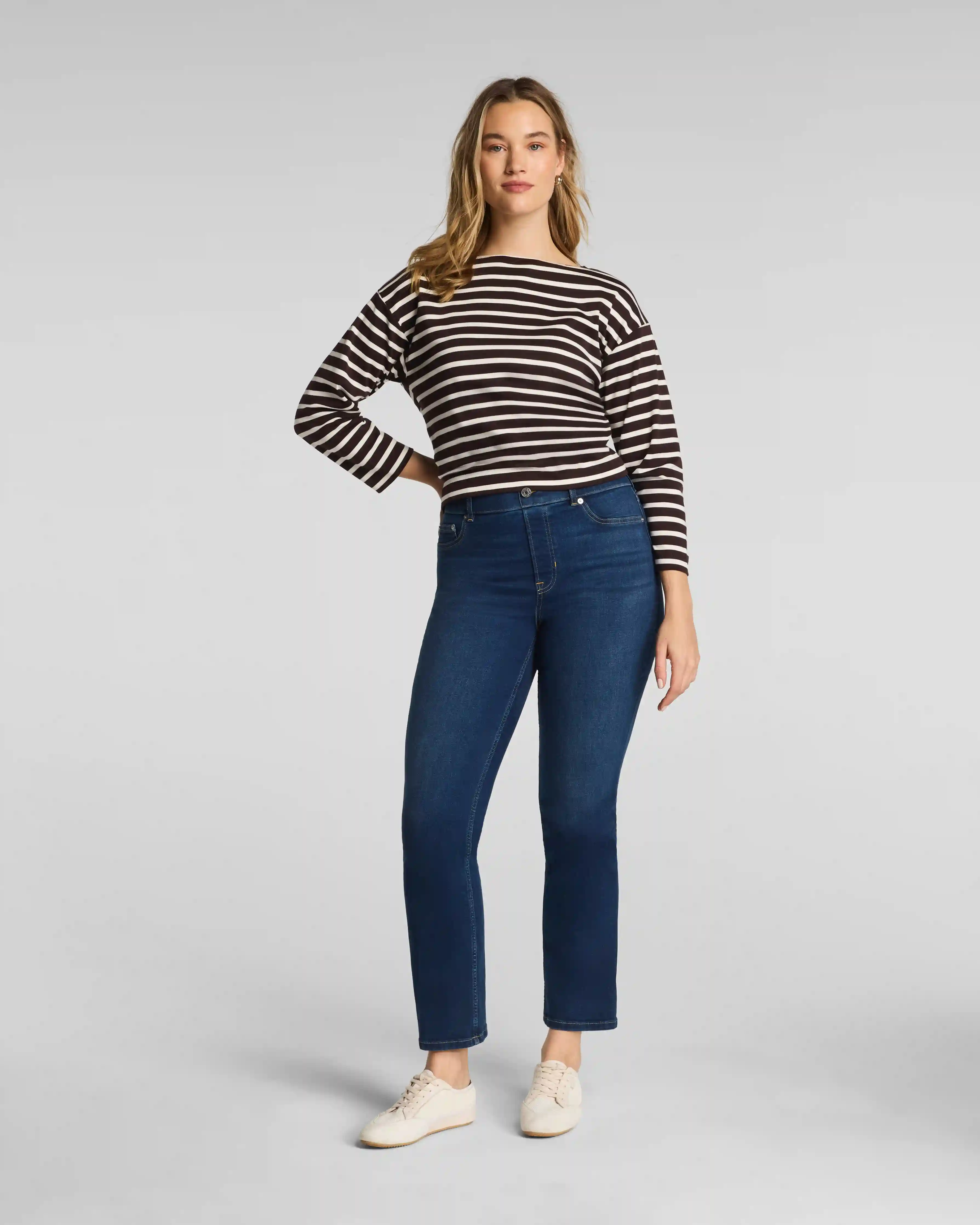 SPANXshape®  EveryWear Pull-On Kick Flare Jeans | Poseidon