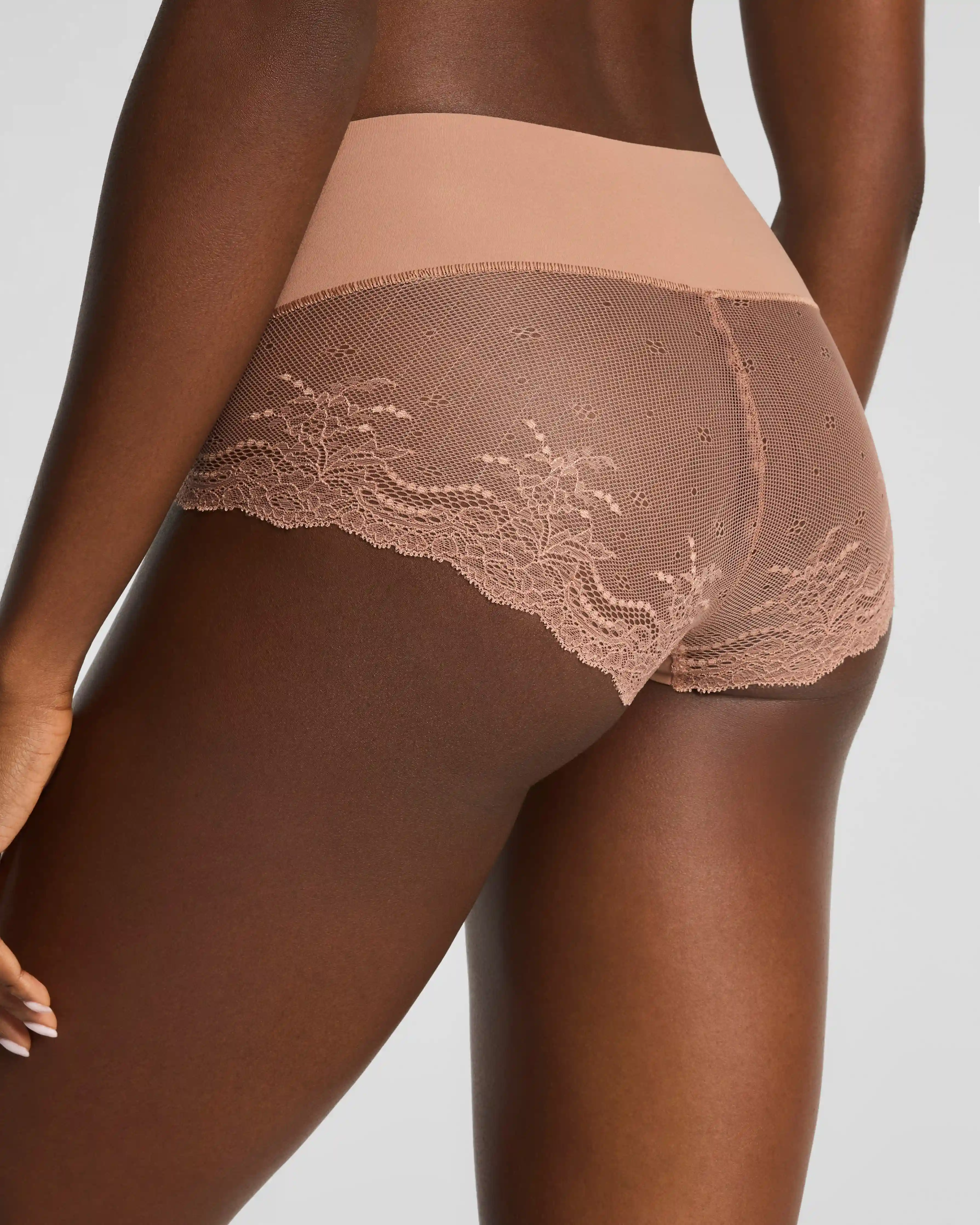 Alternative view of SPANXsupersmooth®  Undie-tectable® Lace Hi-Hipster | Cinnamon
