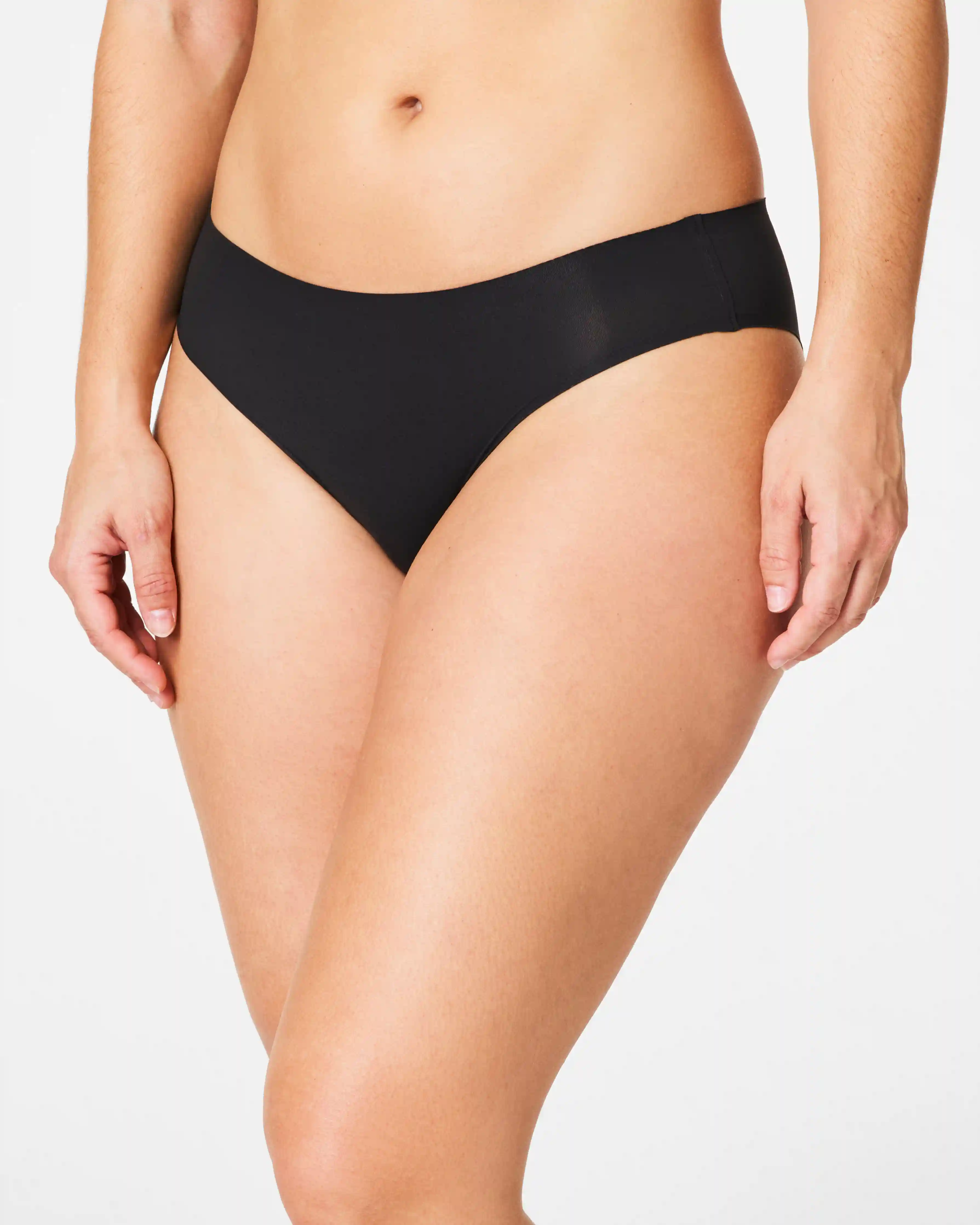 SPANXsmooth®  Fit-To-You Bikini 3-Pack Box | Cafe Au Lait/Iconic Leopard/Very Black