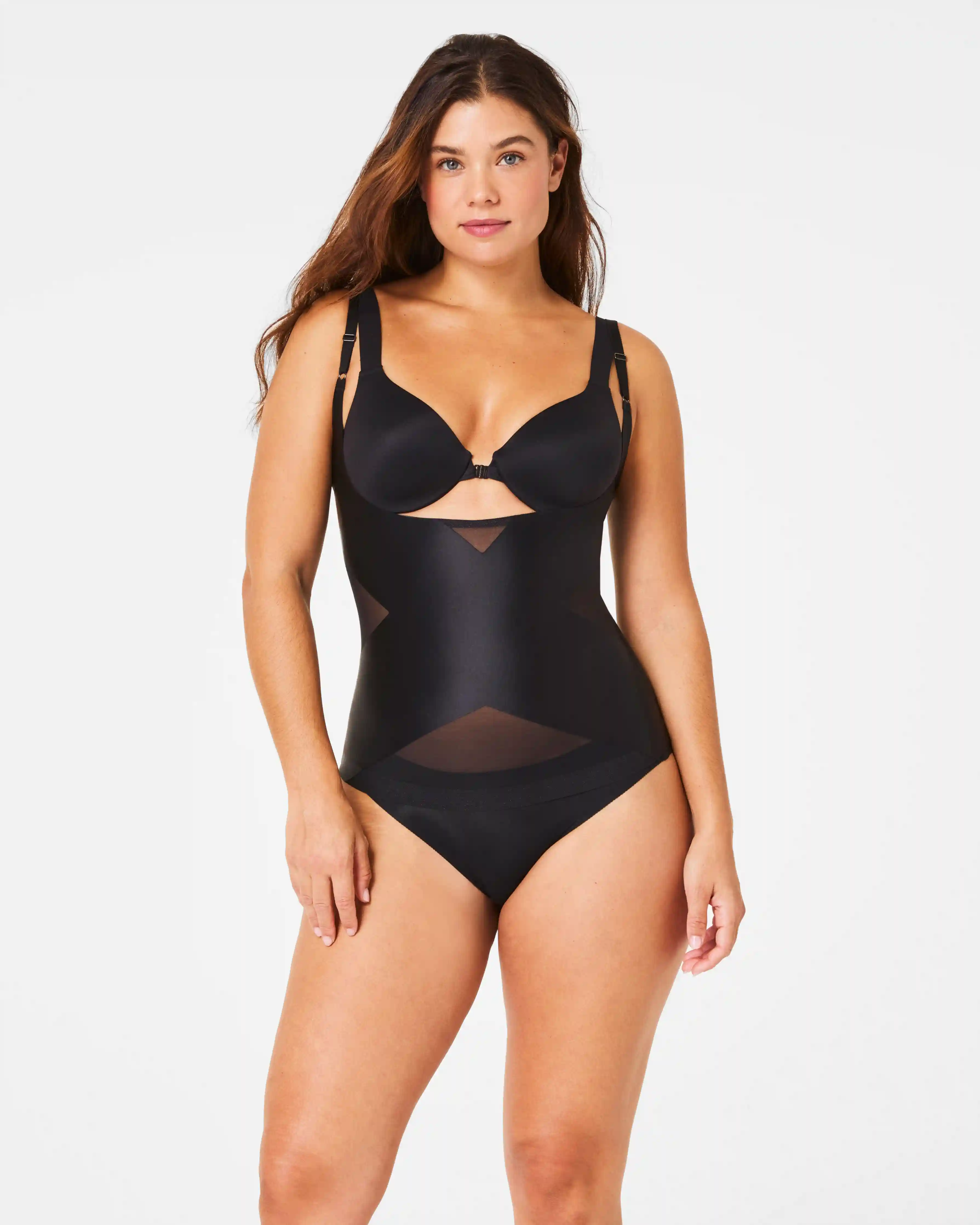 SPANXshape®  Satin-X™ Open-Bust Cami | Very Black
