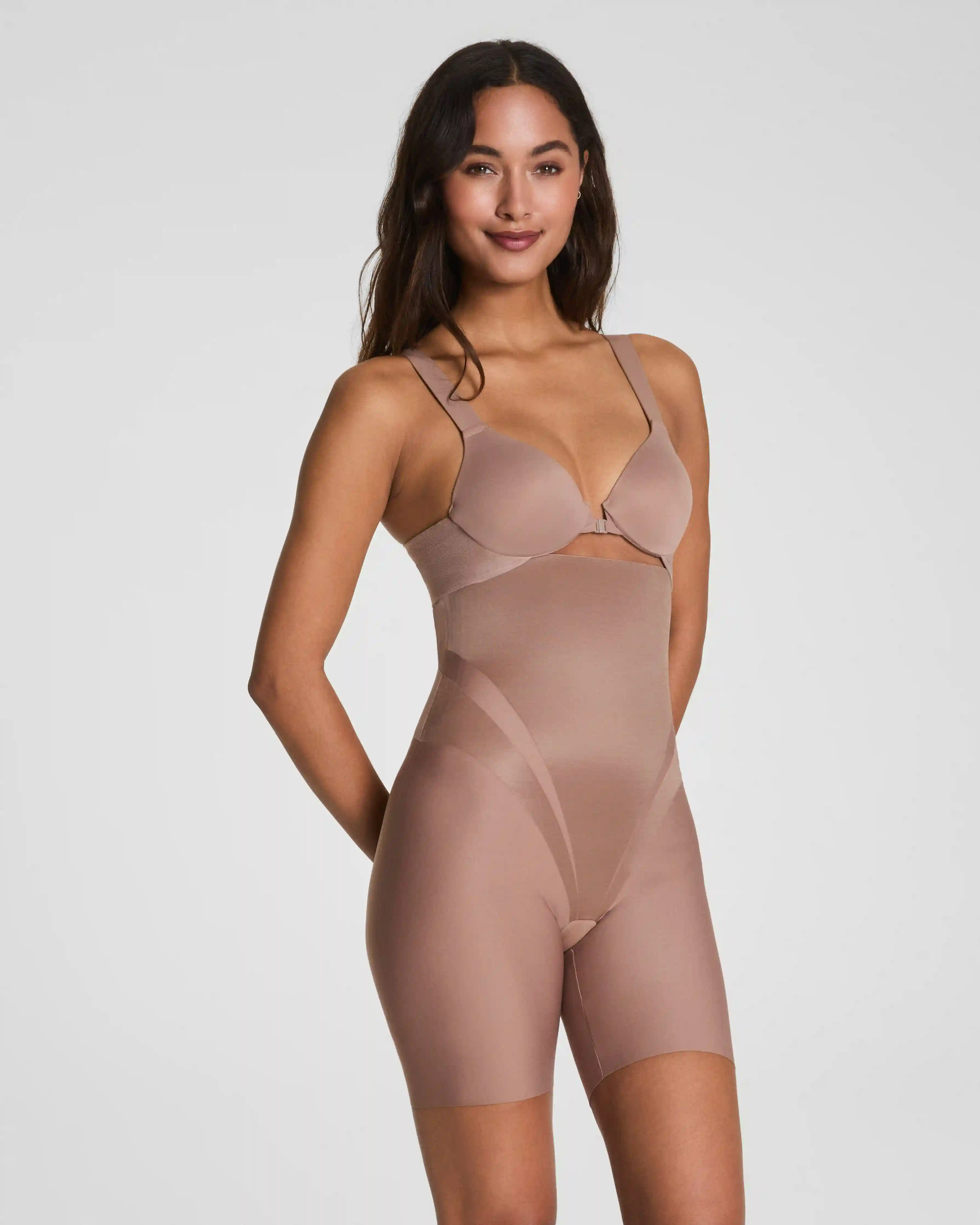 SPANXsupersculpt®  Transform High-Waisted Mid-Thigh Short | Cafe Au Lait