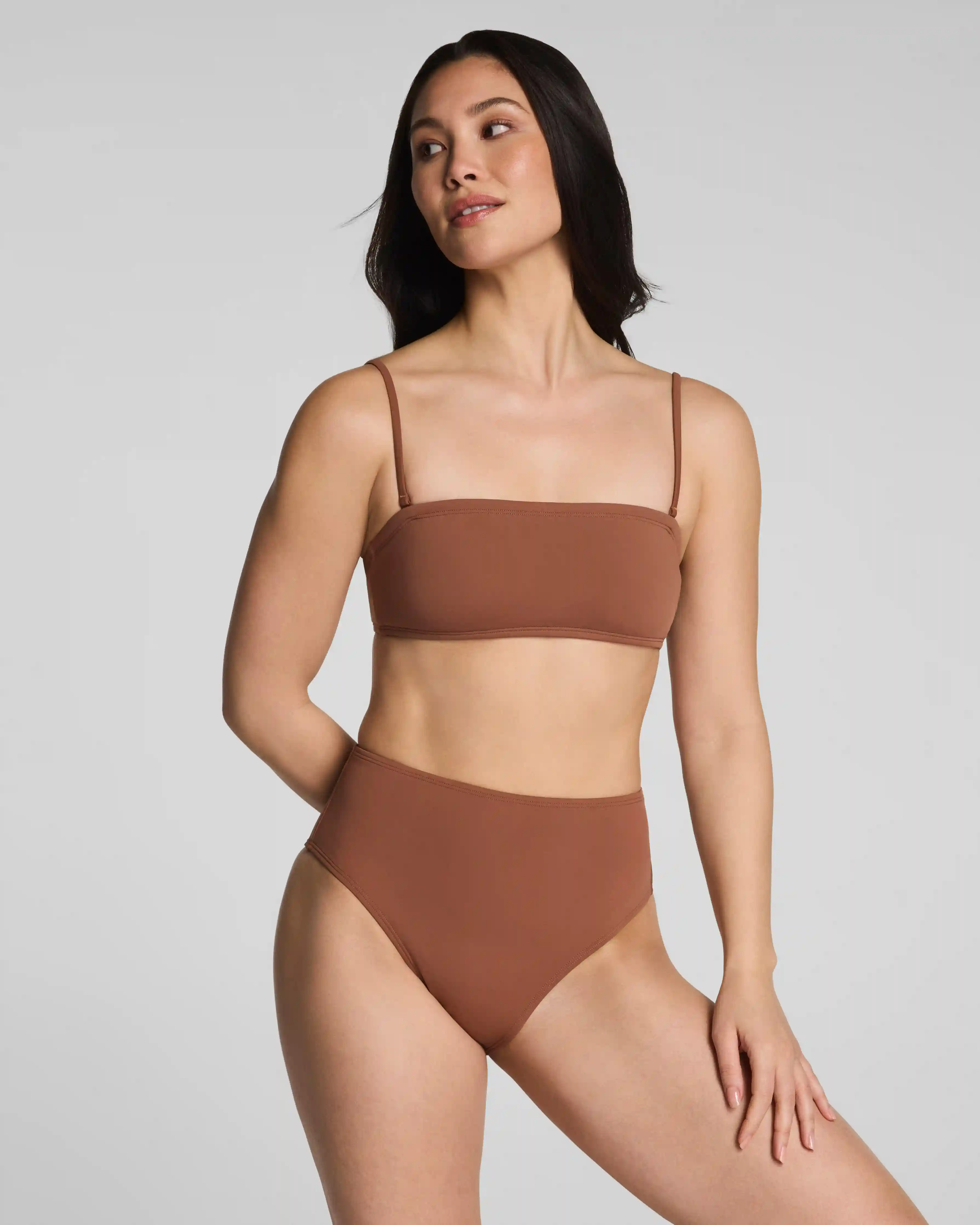 SPANXsmooth®  Swim Bandeau Bikini Top | Caraway