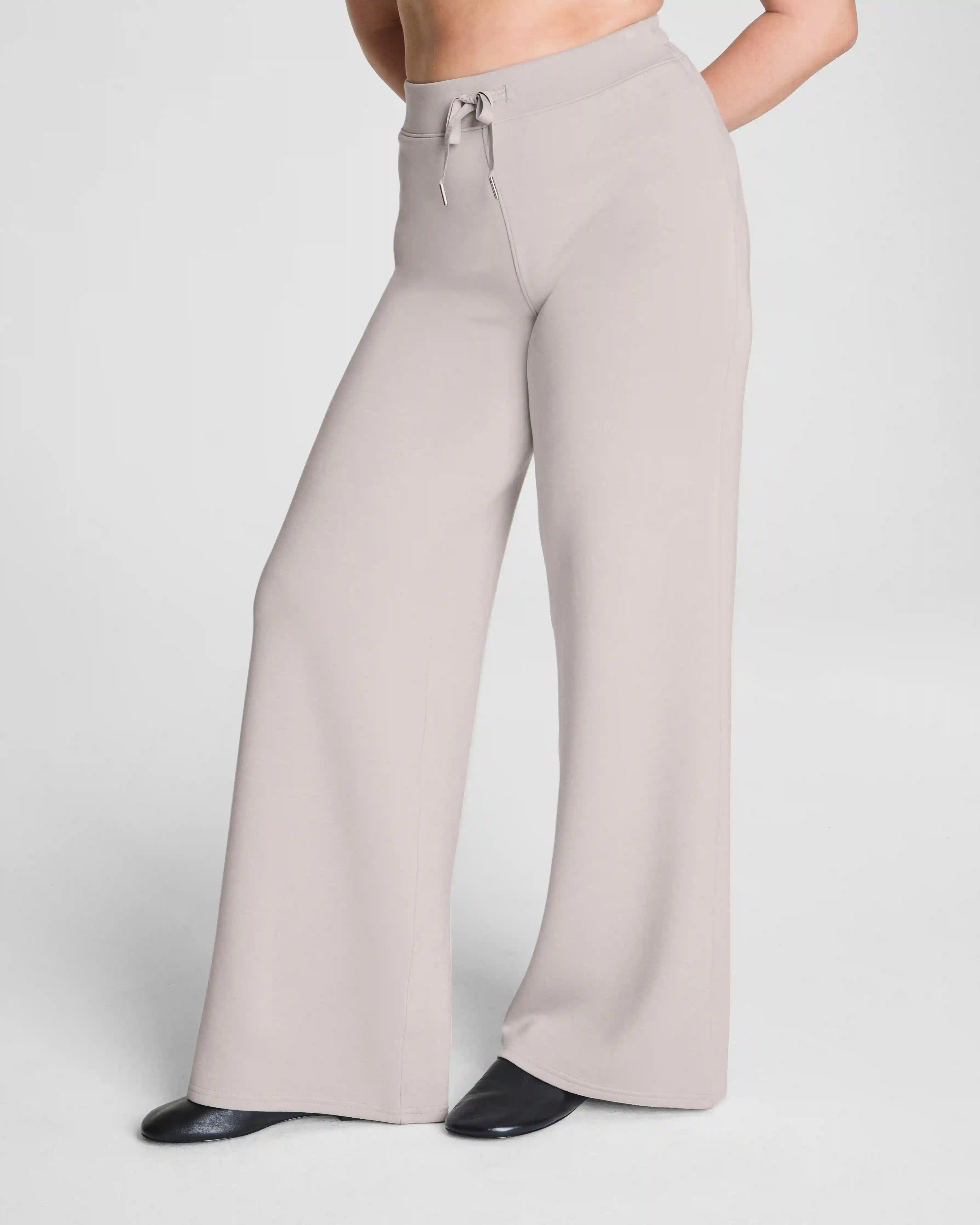Alternative view of SPANX AirEssentials® Wide Leg Pant | French Grey