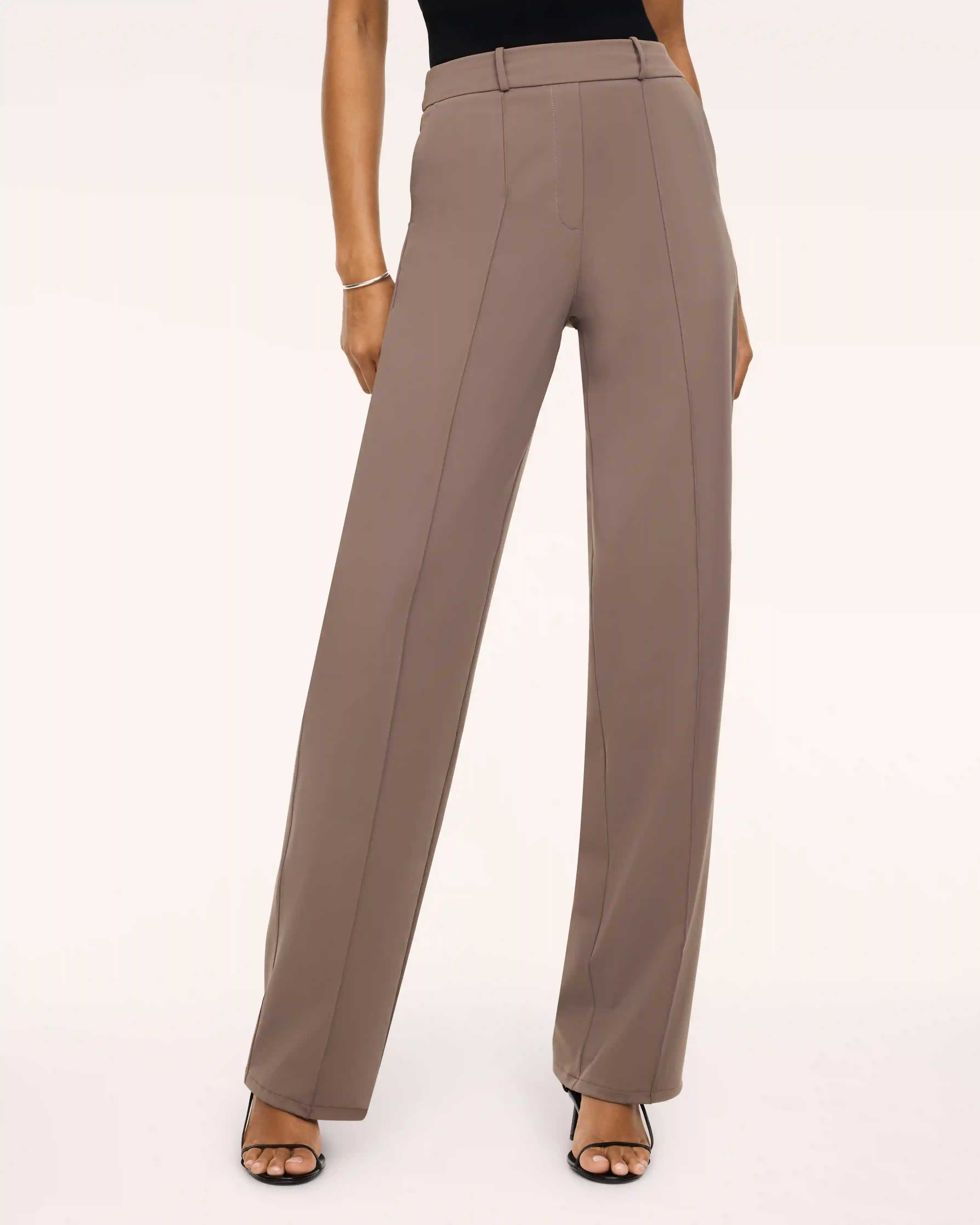 Alternative view of SPANX® PowerMove Straight Leg Trouser | Ironstone