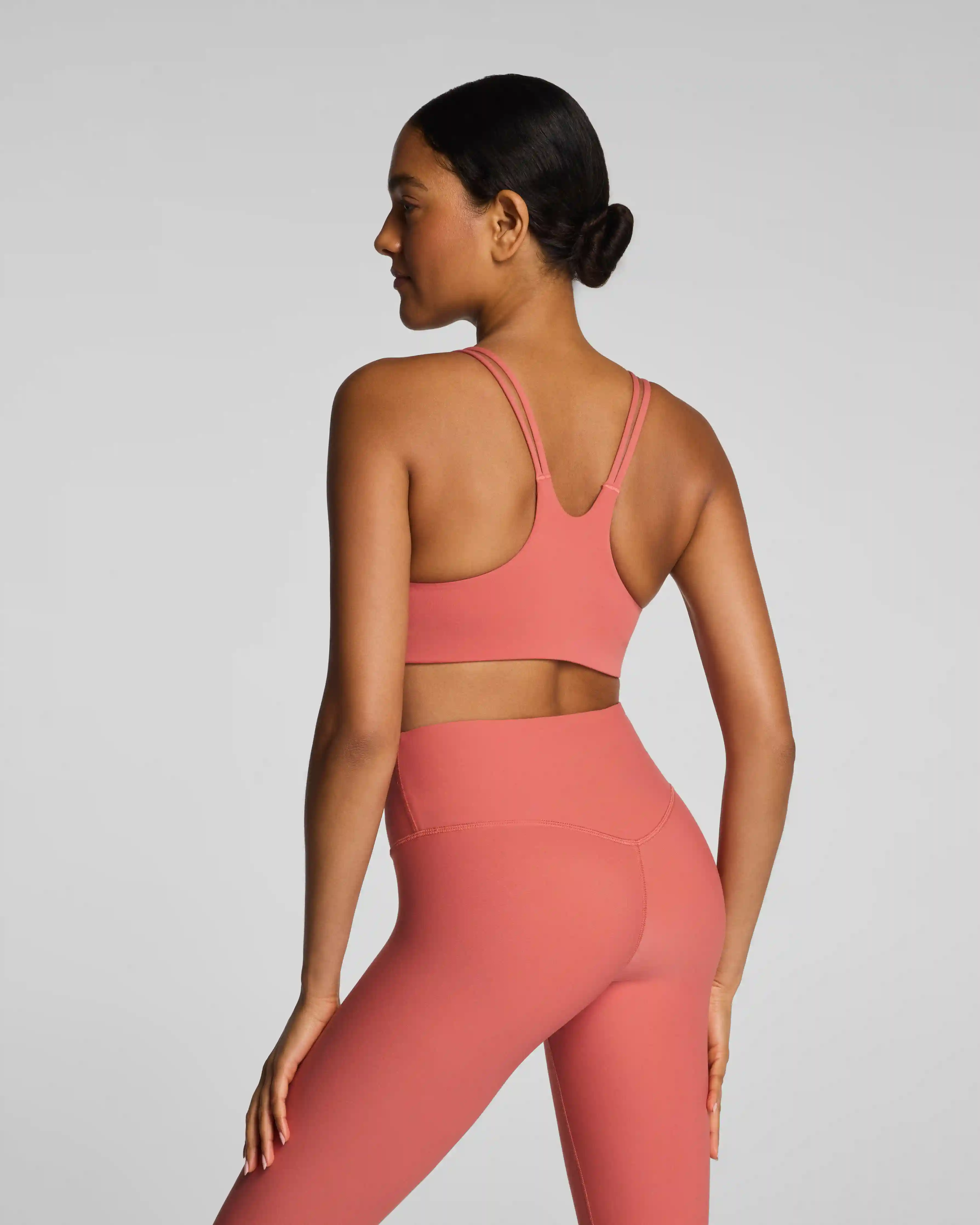 Alternative view of SPANX® OnForm Low Impact Sports Bra | Clay