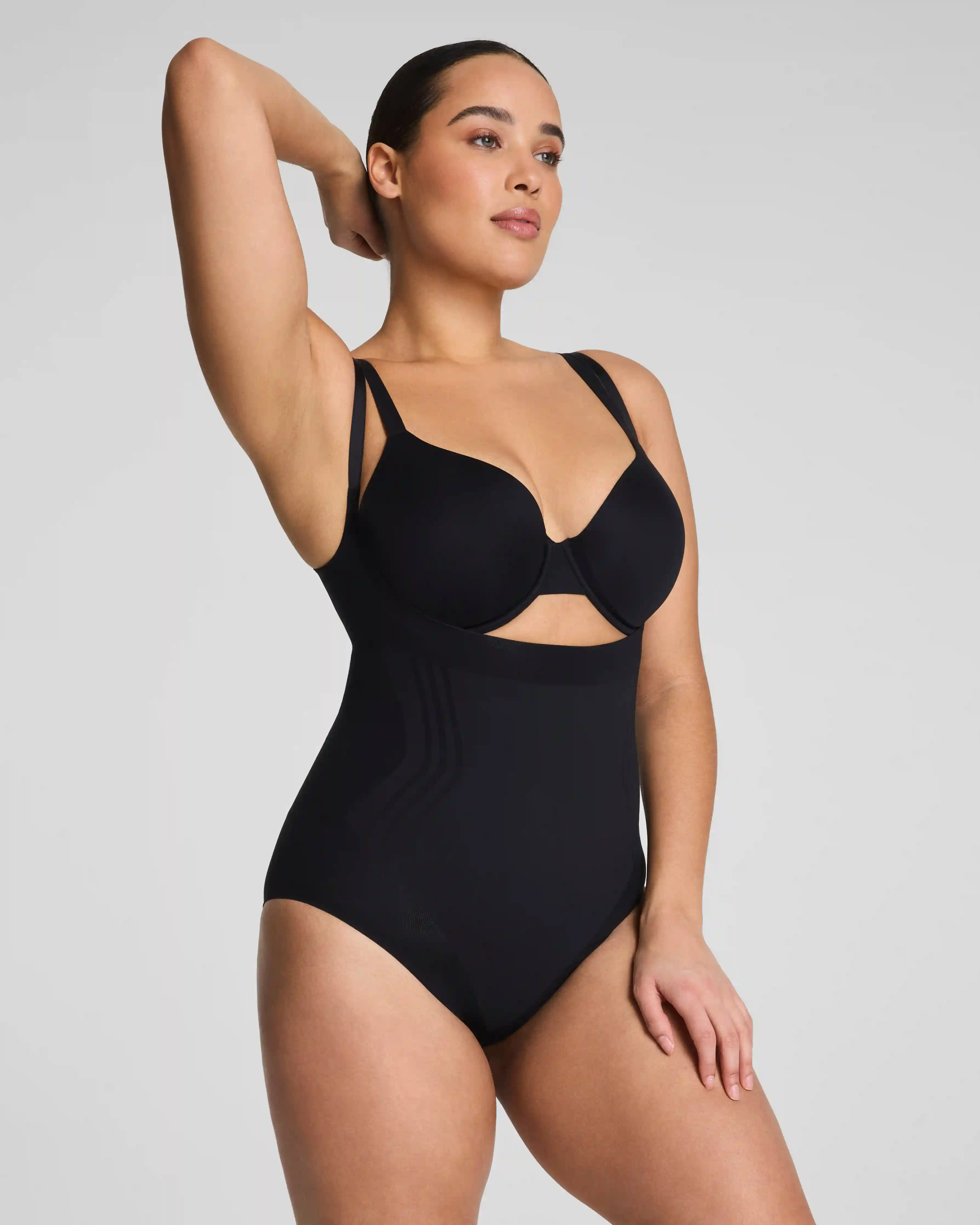 SPANXsculpt®  GoFigure Open-Bust Bodysuit | Very Black