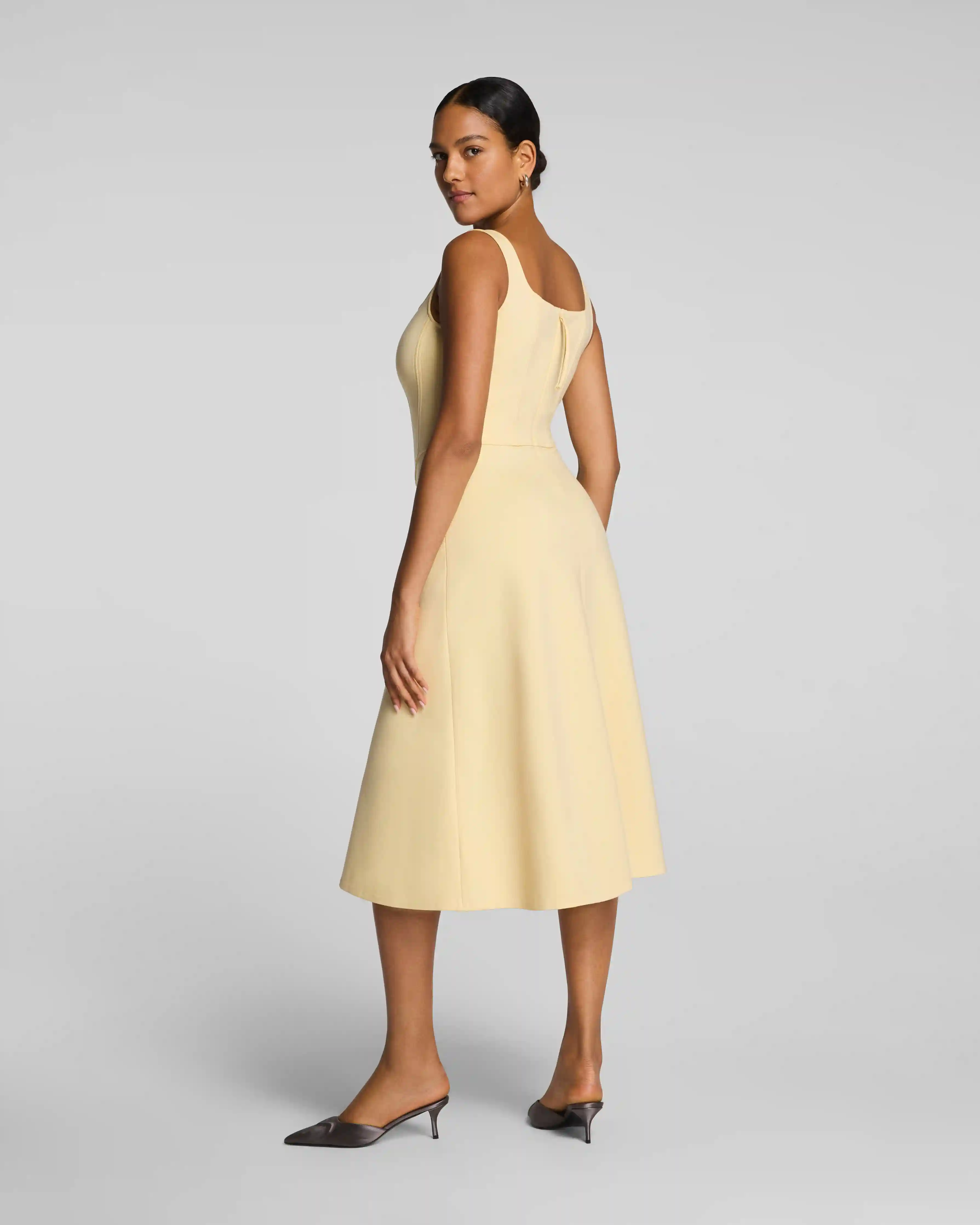 Alternative view of SPANXshape®  Ponte Fit and Flare Midi Dress | Sunbeam