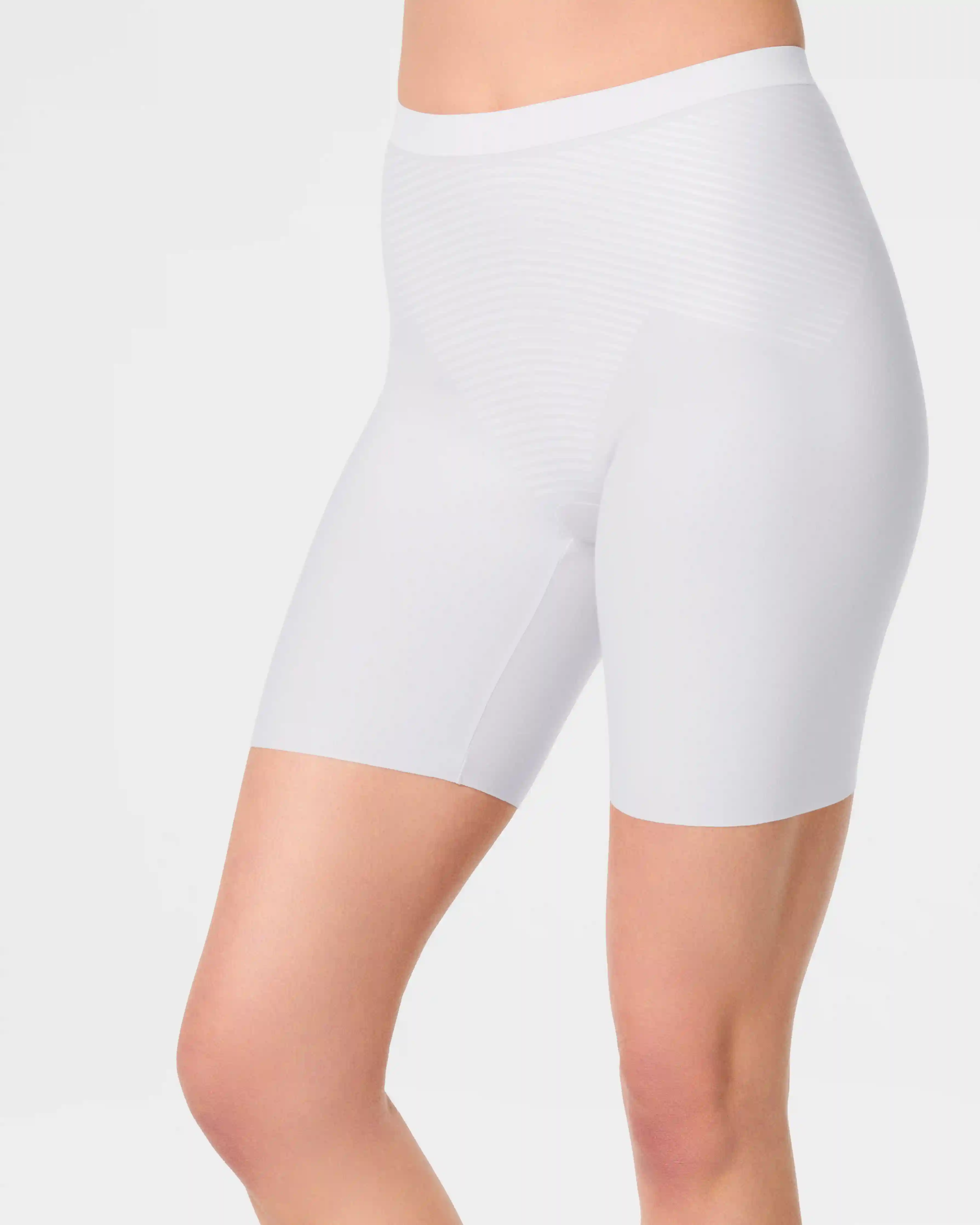 SPANXshape®  Invisible Supima® Cotton Mid-Thigh Short | Powder