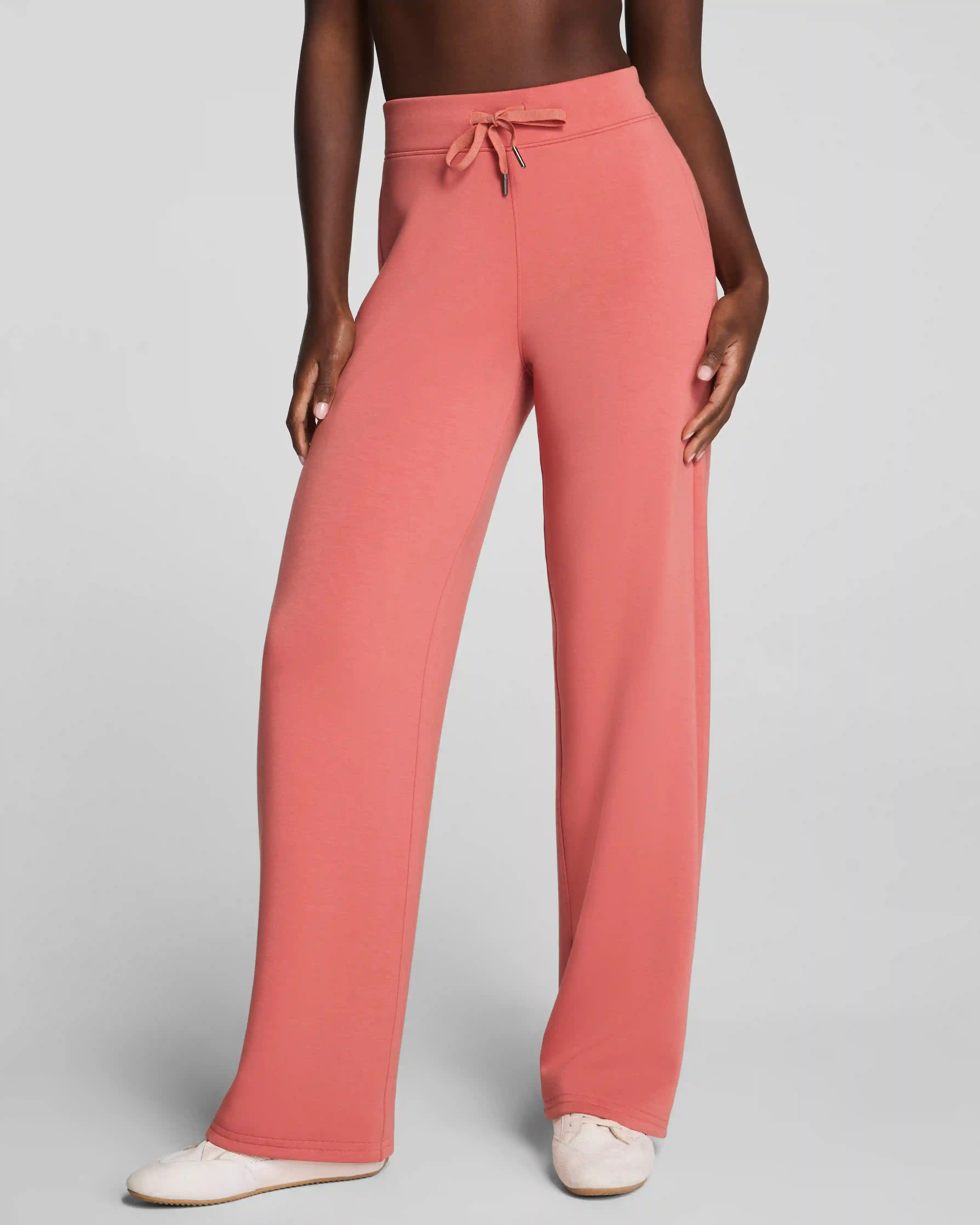 Alternative view of SPANX AirEssentials® Straight Leg Pant | Clay