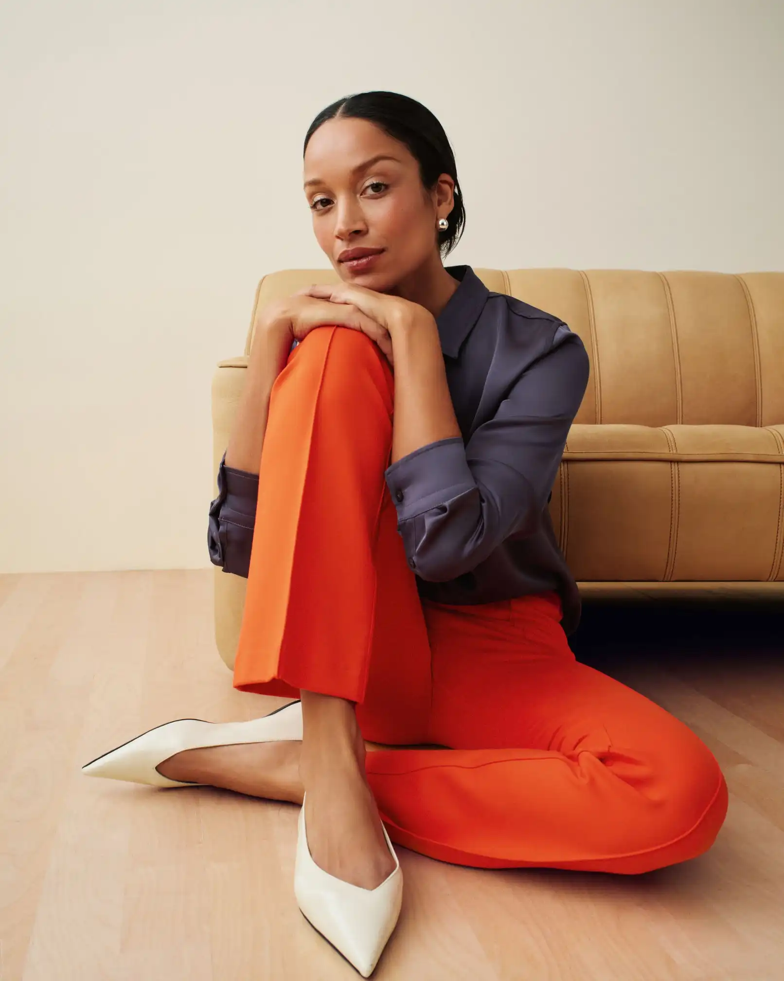 Alternative view of SPANXsupersmooth®  PerfectFit Ponte Kick Flare Pant with Pintuck | Poppy