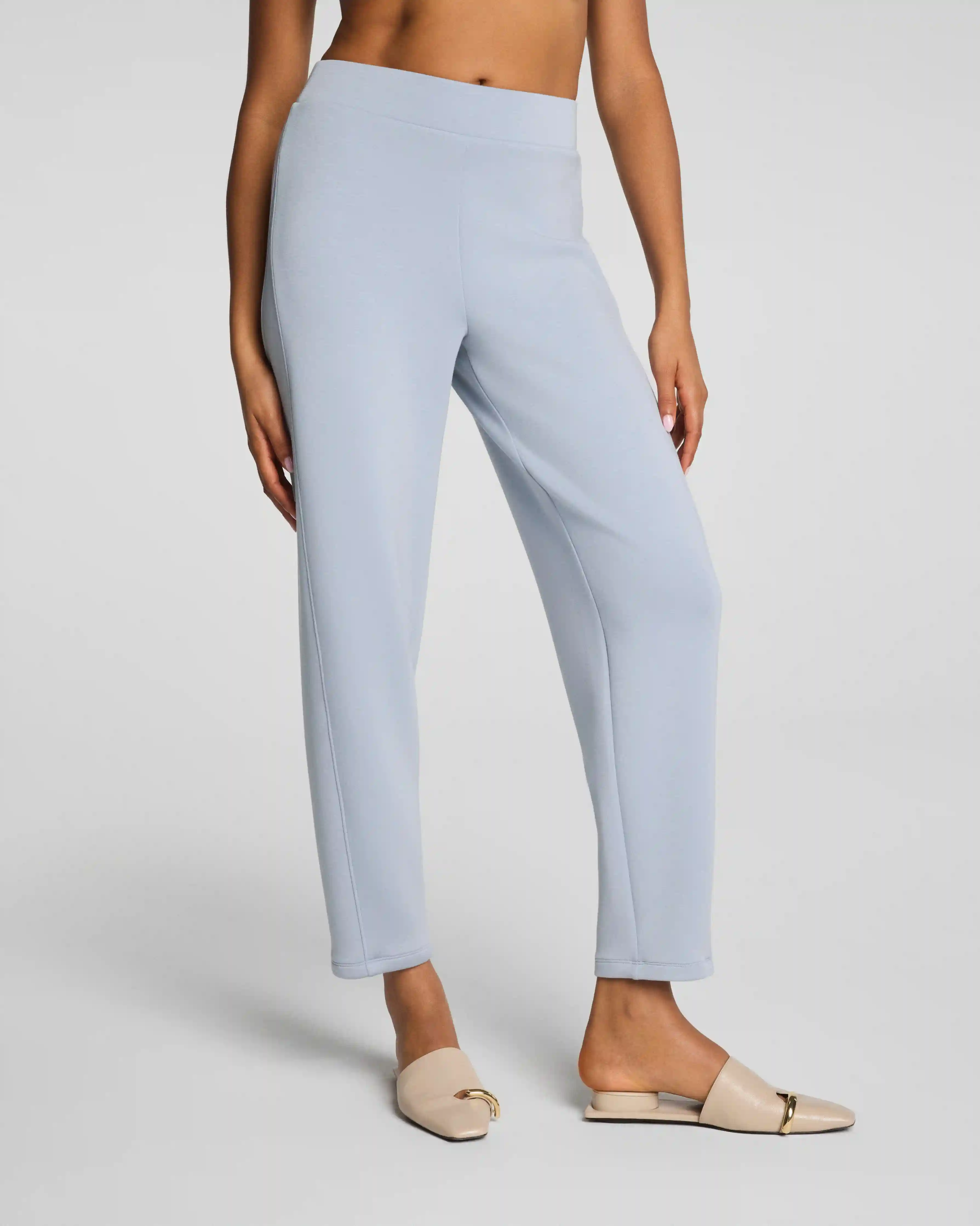 Alternative view of SPANX AirEssentials® Barrel Leg Pant | Himalayan Cloud