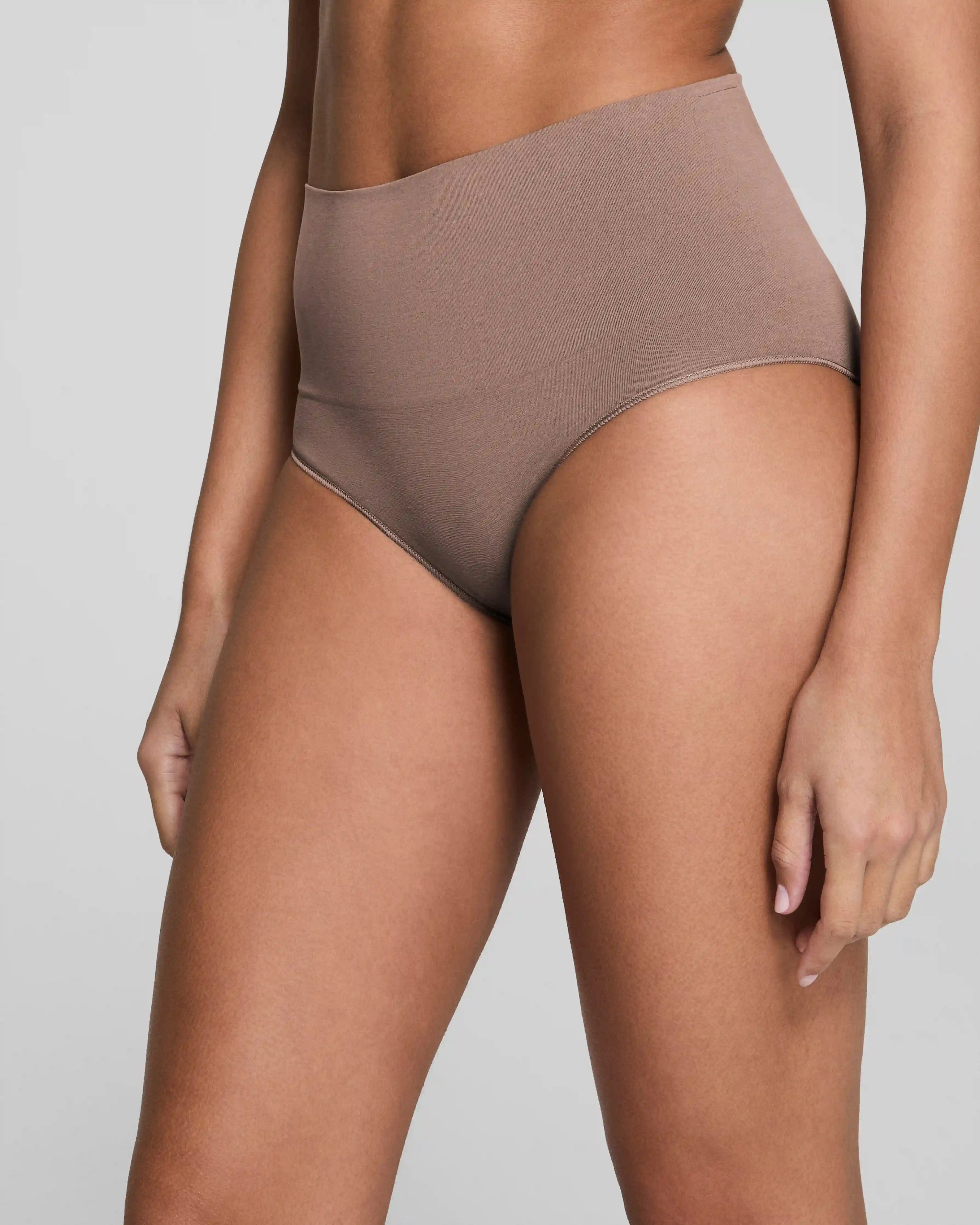 SPANXshape®  ExtraOrdinary Supima® Cotton Brief | Cafe Au Lait
