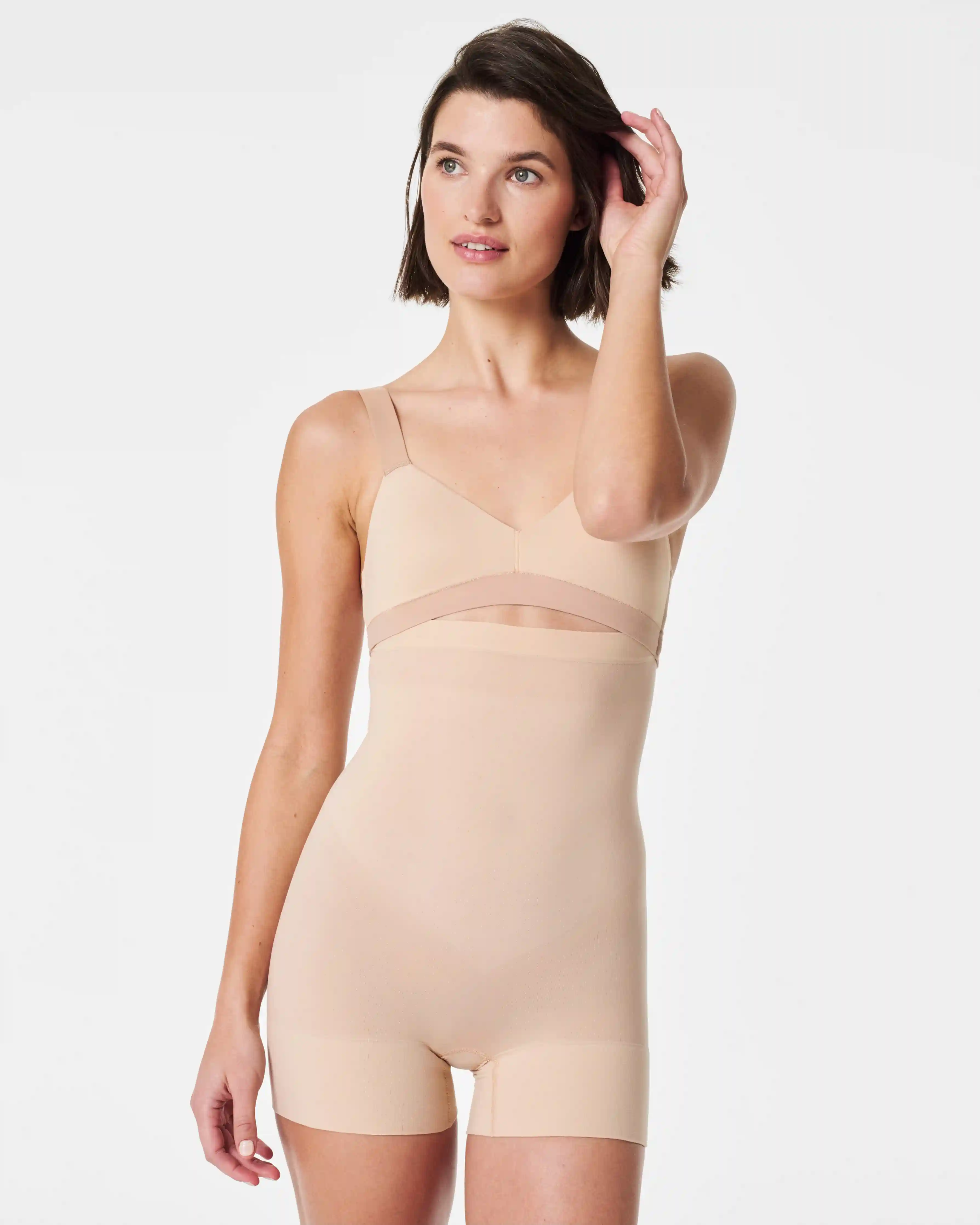 SPANXsculpt®  Seamless Power High-Waisted Shorty | Soft Nude