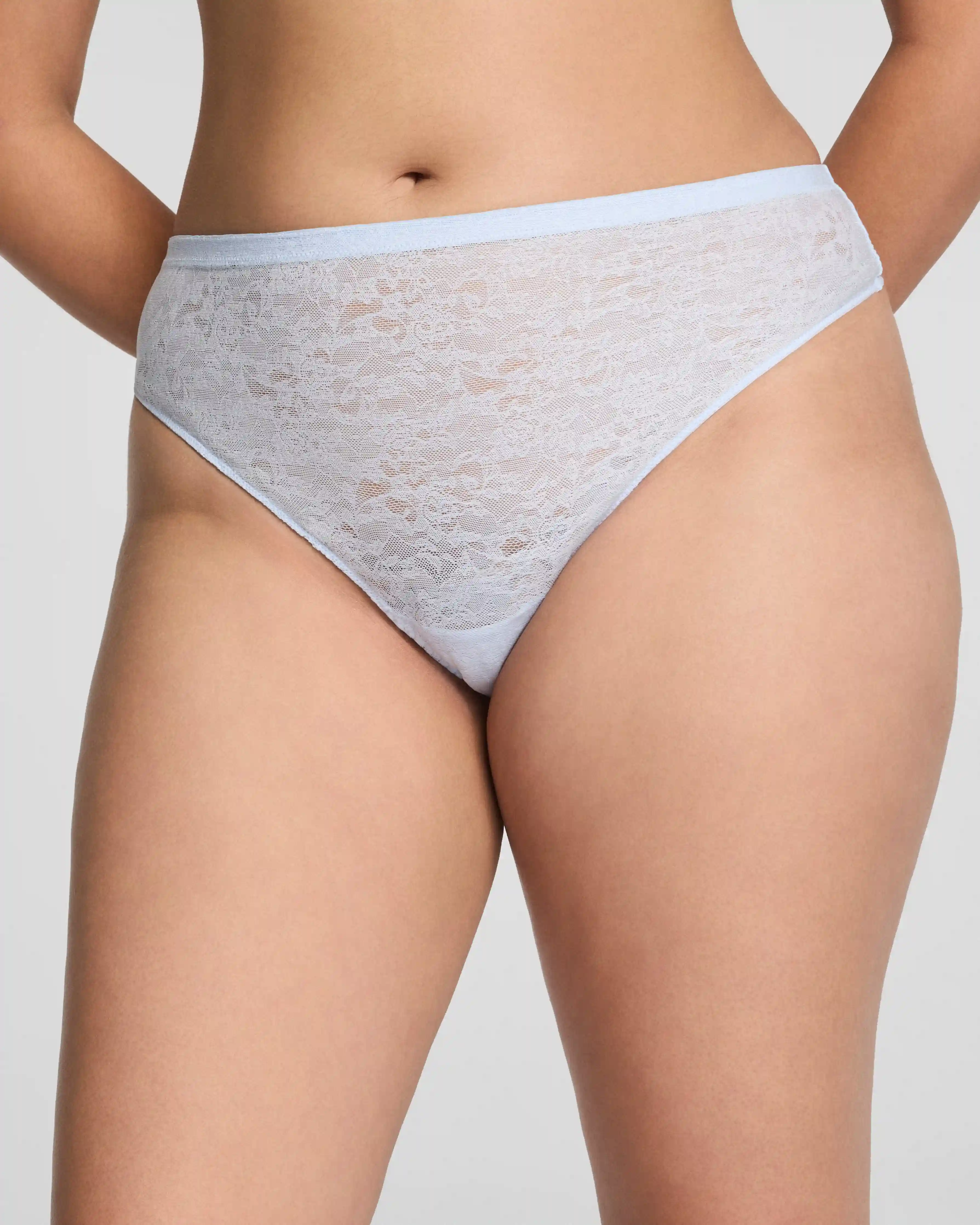 Alternative view of SPANXsupersmooth®  Day to Date Night Lace Thong | Summit