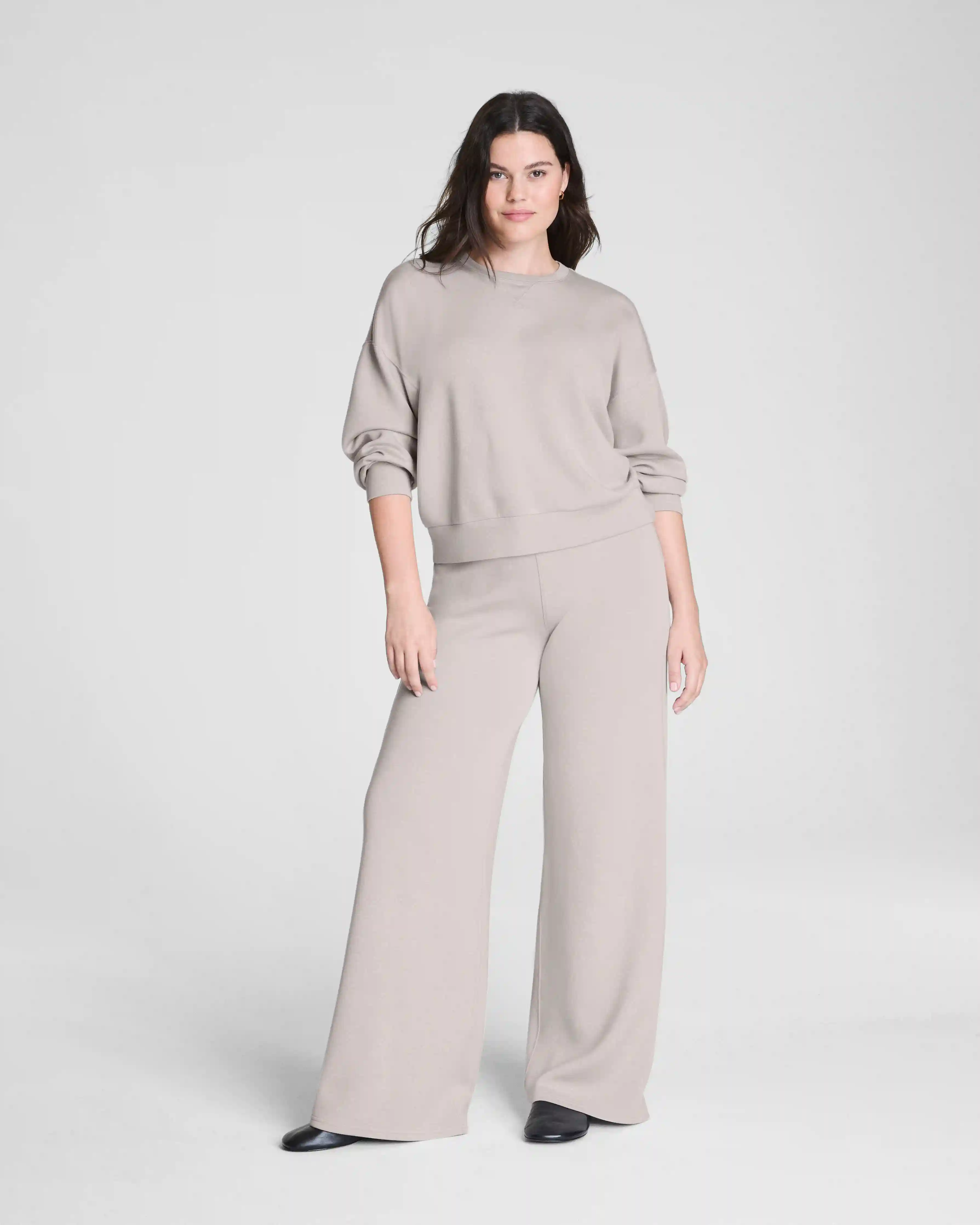 SPANX AirEssentials® Wide Leg Pant | French Grey