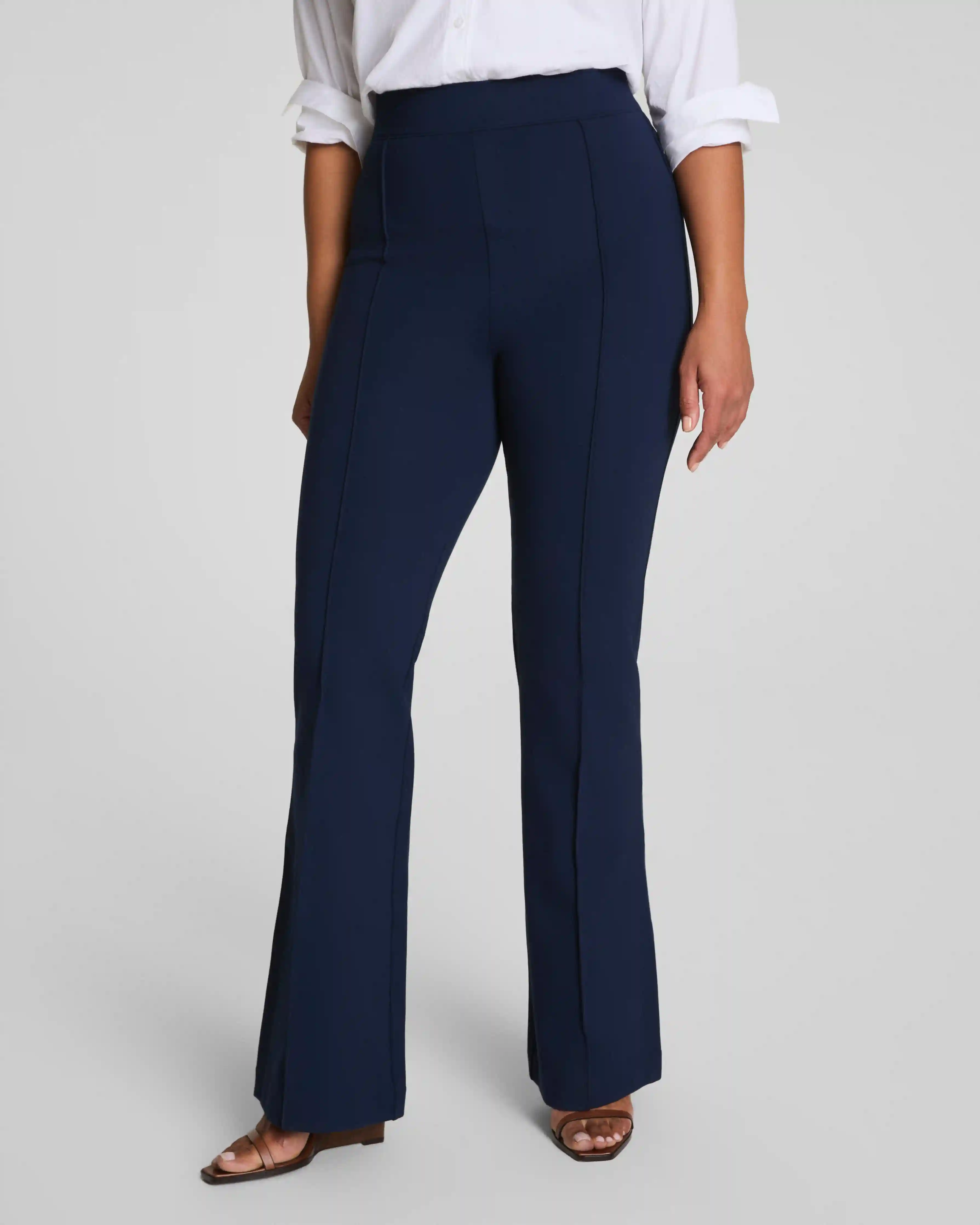 Alternative view of SPANXsupersmooth®  PerfectFit Ponte Flare Pant | Timeless Navy