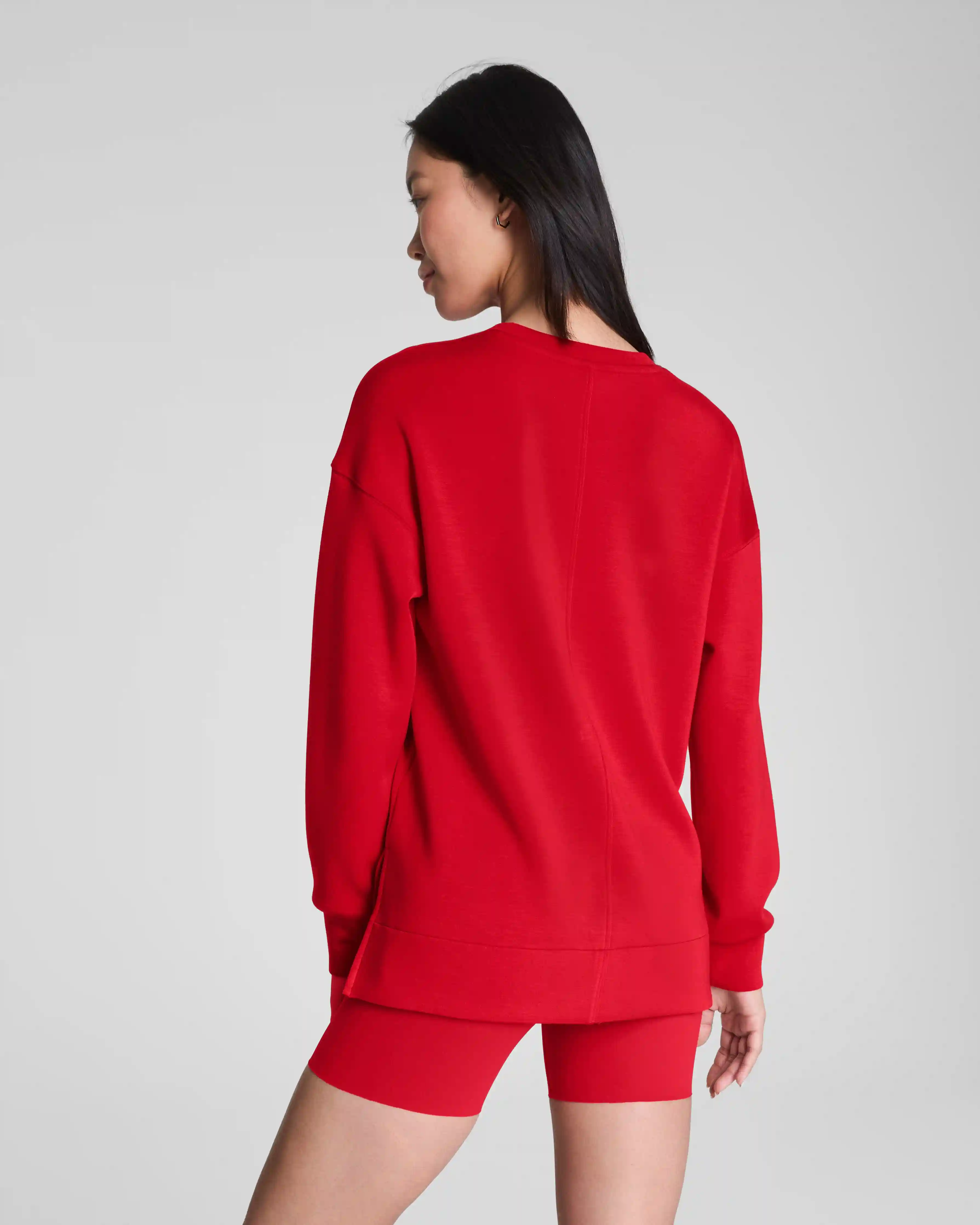 Alternative view of SPANX AirEssentials® Crewneck Tunic | SPANX® Red