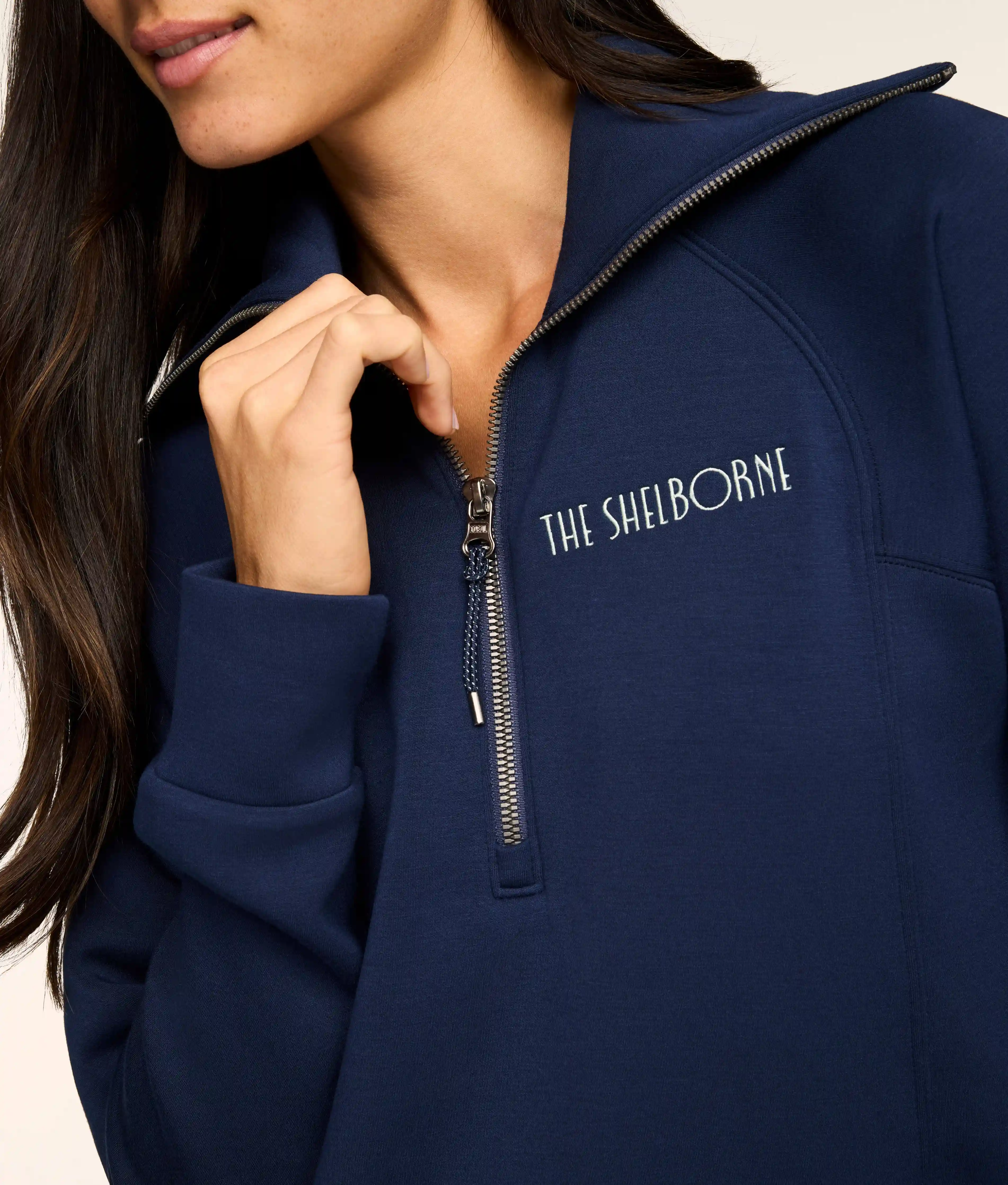 SPANX AirEssentials® Getaway Collection Half Zip | The Shelborne