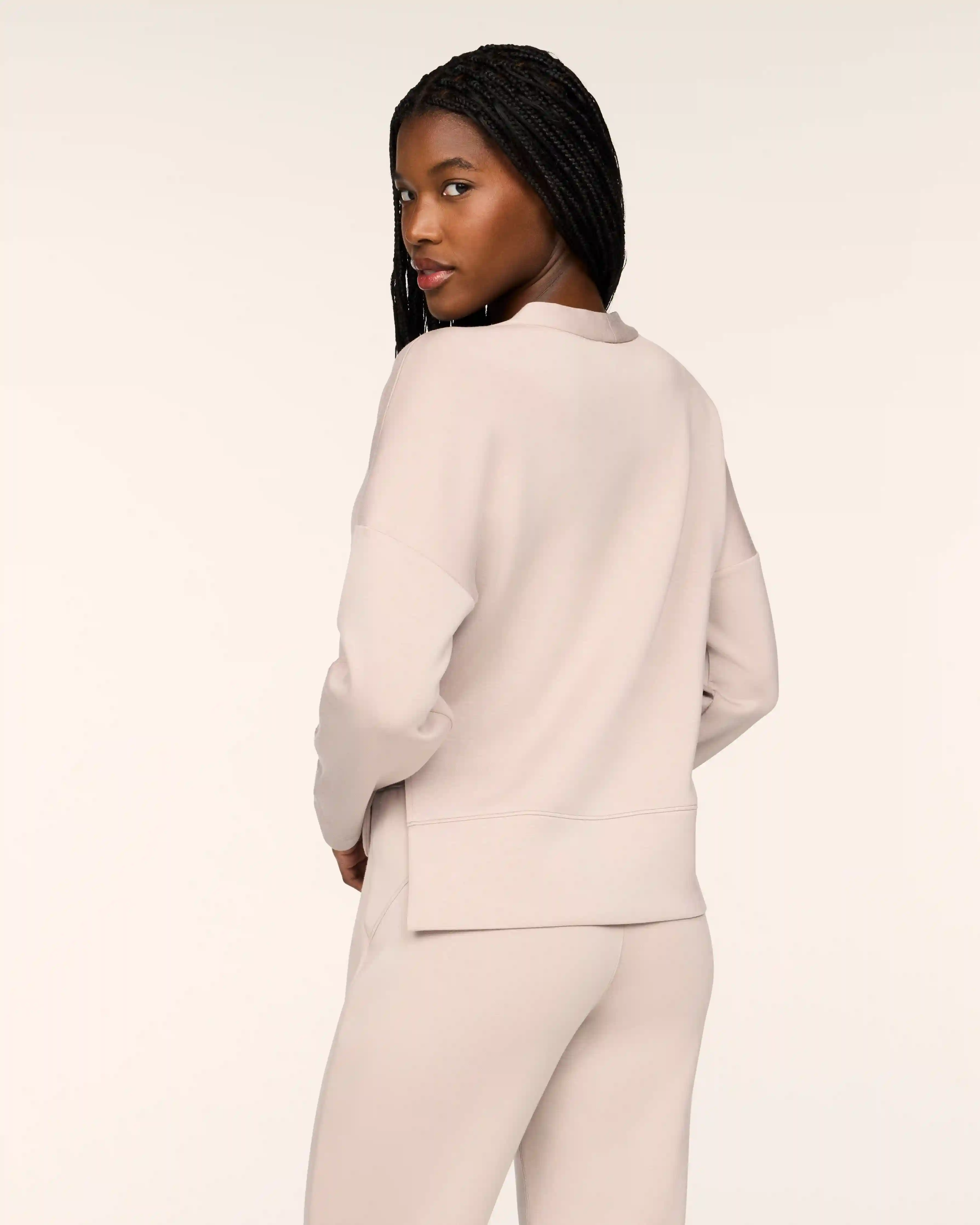 Alternative view of SPANX AirEssentials® Cardigan | Mushroom