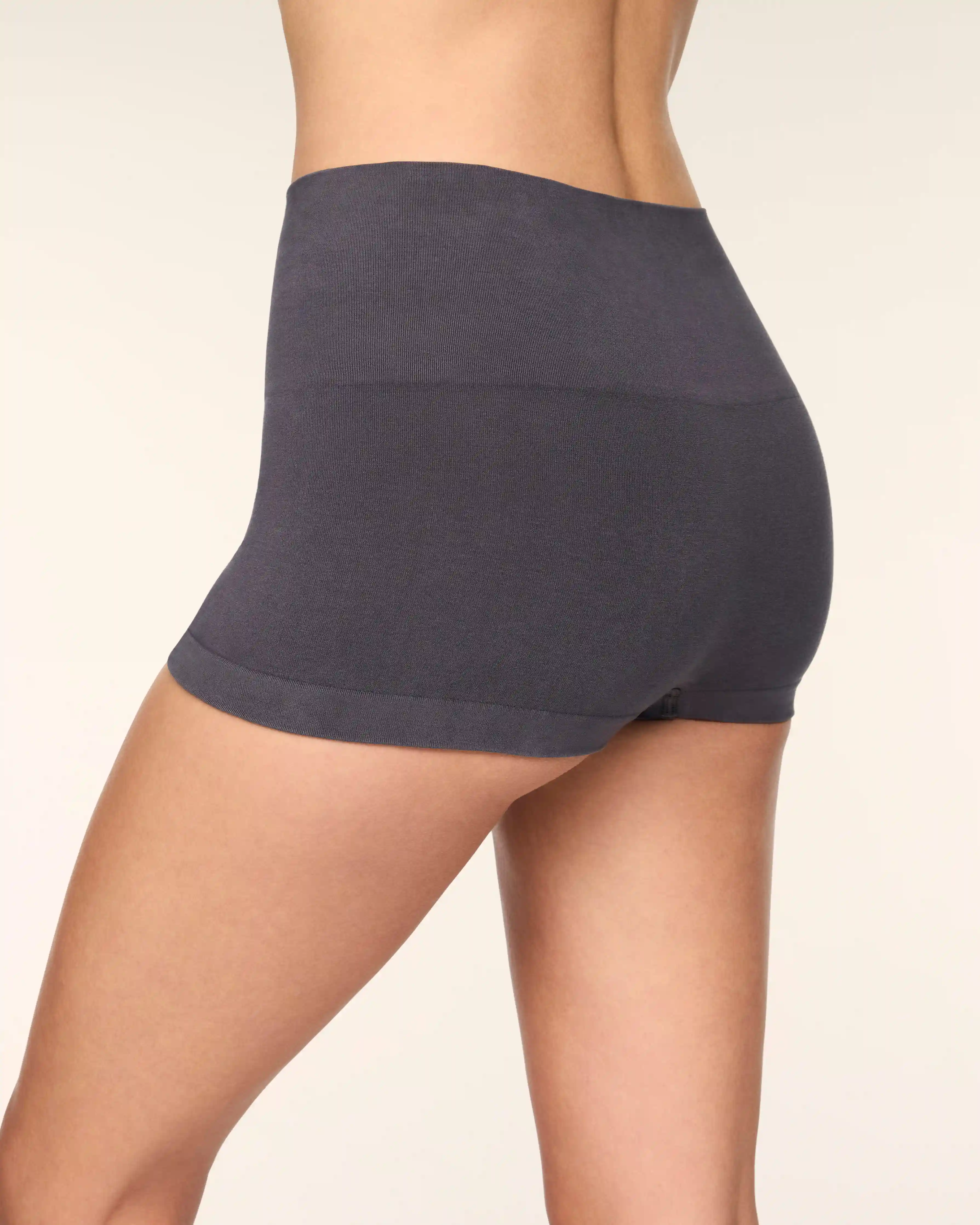 Alternative view of SPANXshape® ExtraOrdinary Supima® Cotton Boyshort | Dark Slate