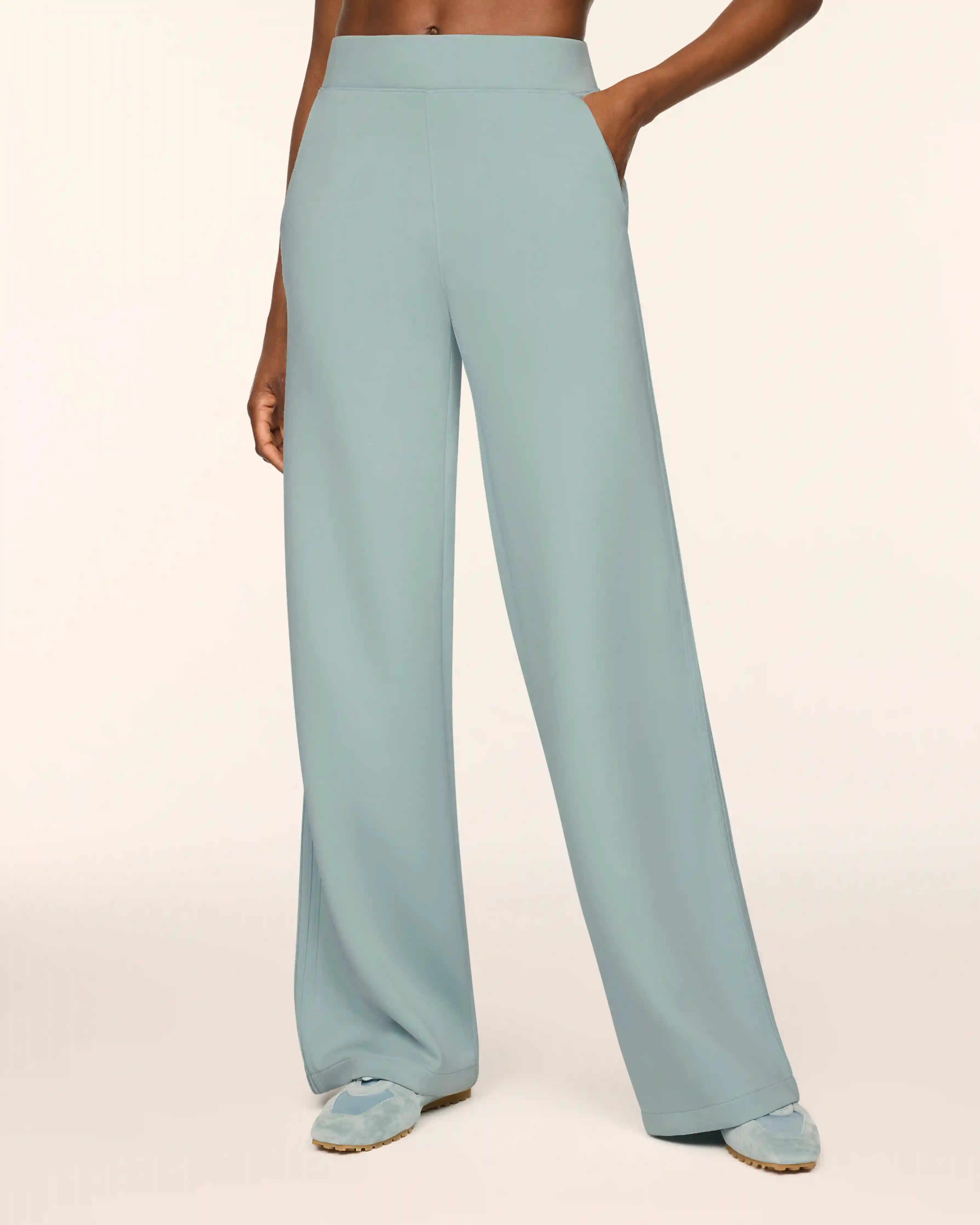 Alternative view of SPANX AirEssentials® Pintuck Wide Leg Pant | Dew
