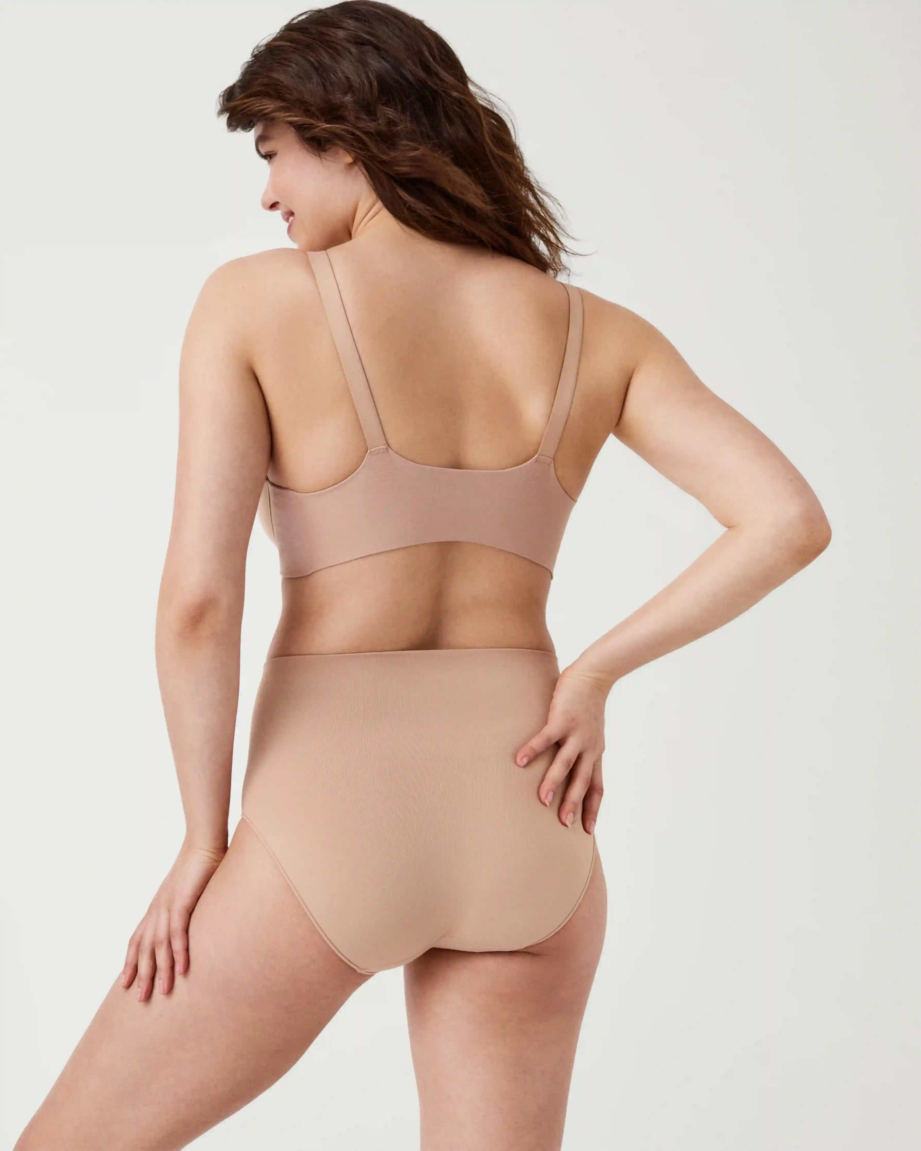Alternative view of SPANXsmooth®  Bra-llelujah!® Adjustable Unlined Full Coverage Bra | Toasted Oatmeal