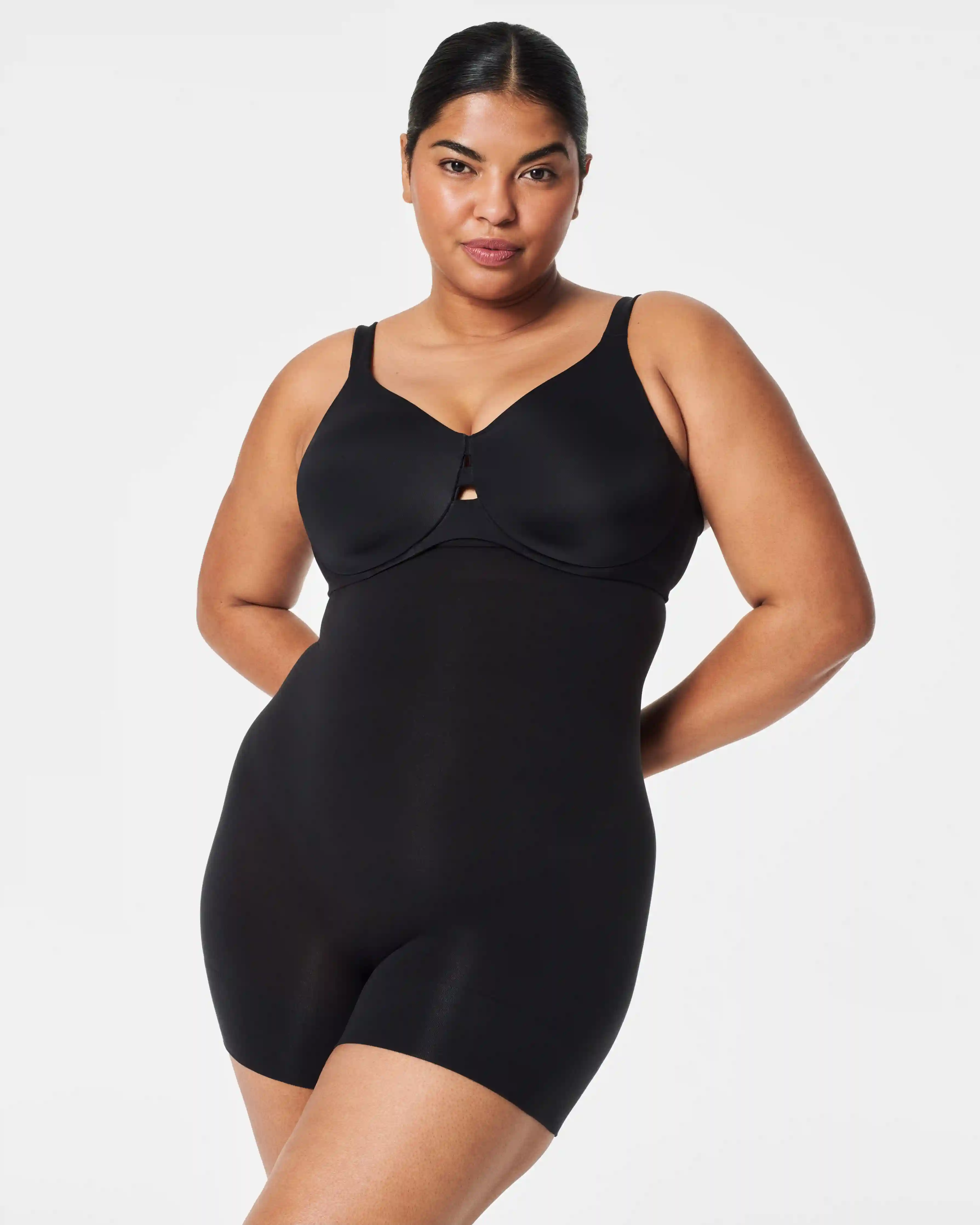 SPANXsculpt®  Seamless Power High-Waisted Shorty | Very Black