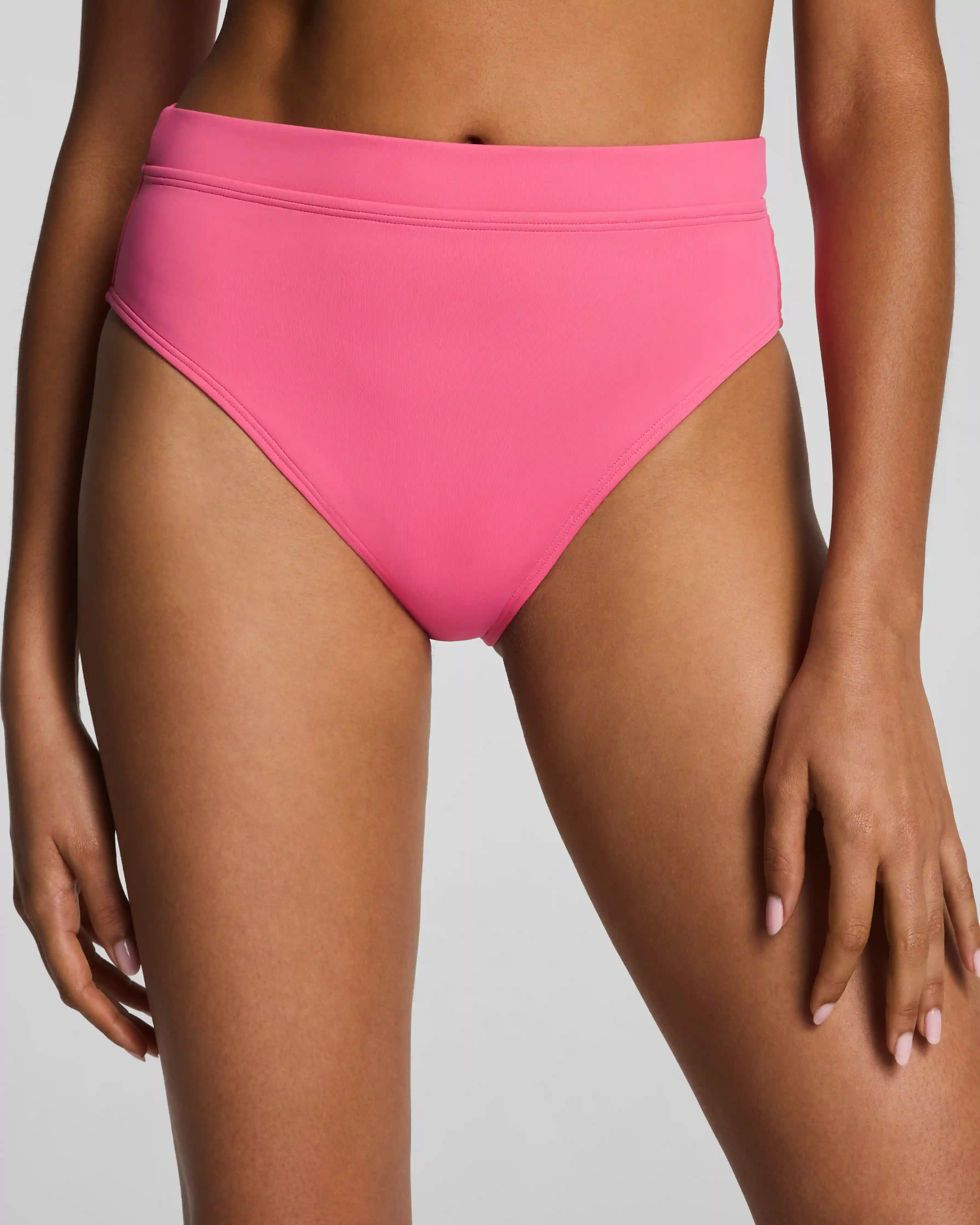 SPANXshape® Swim Hi-Rise Cheeky Bikini Bottom | Hibiscus