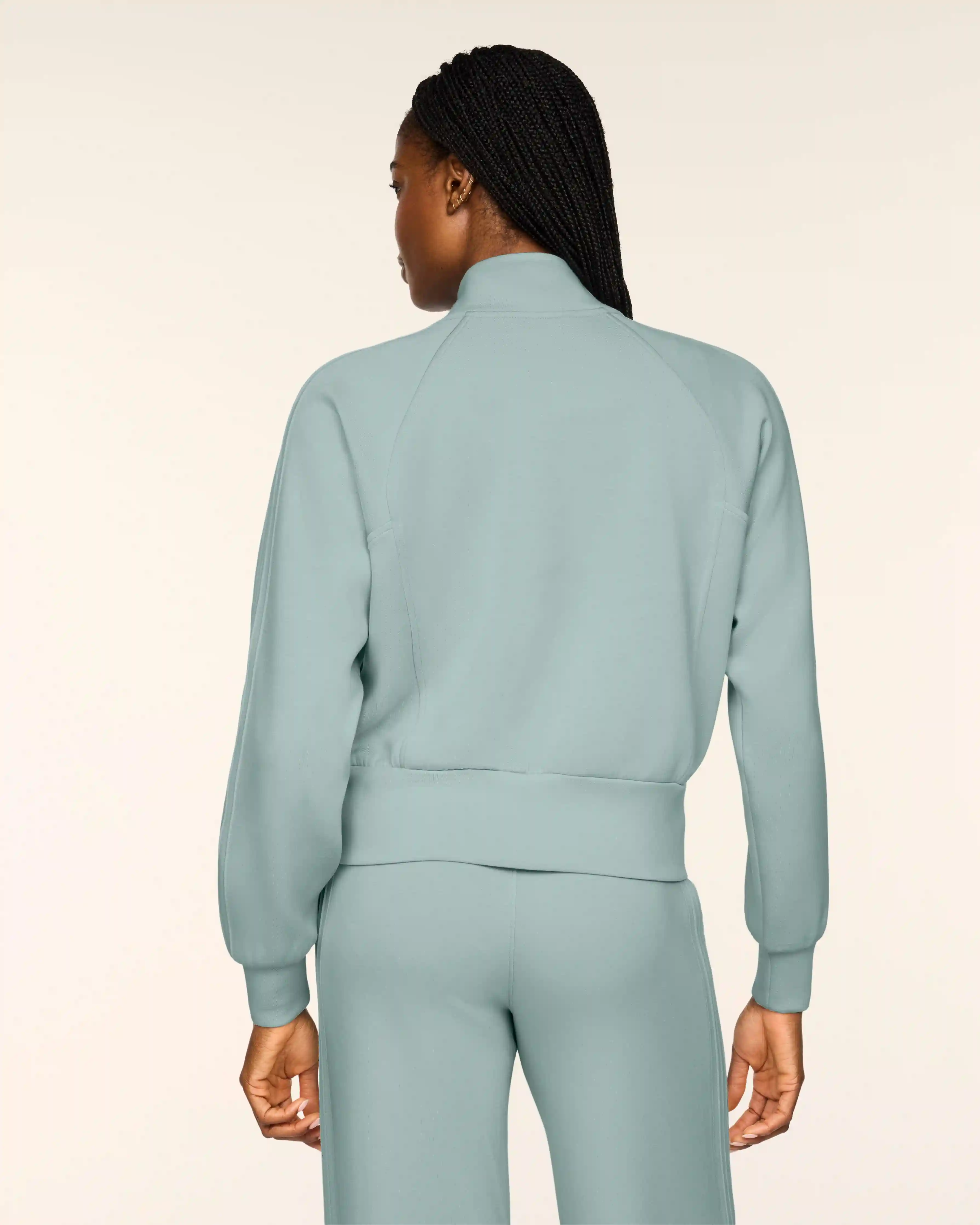 Alternative view of SPANX AirEssentials® Pintuck Track Jacket | Dew