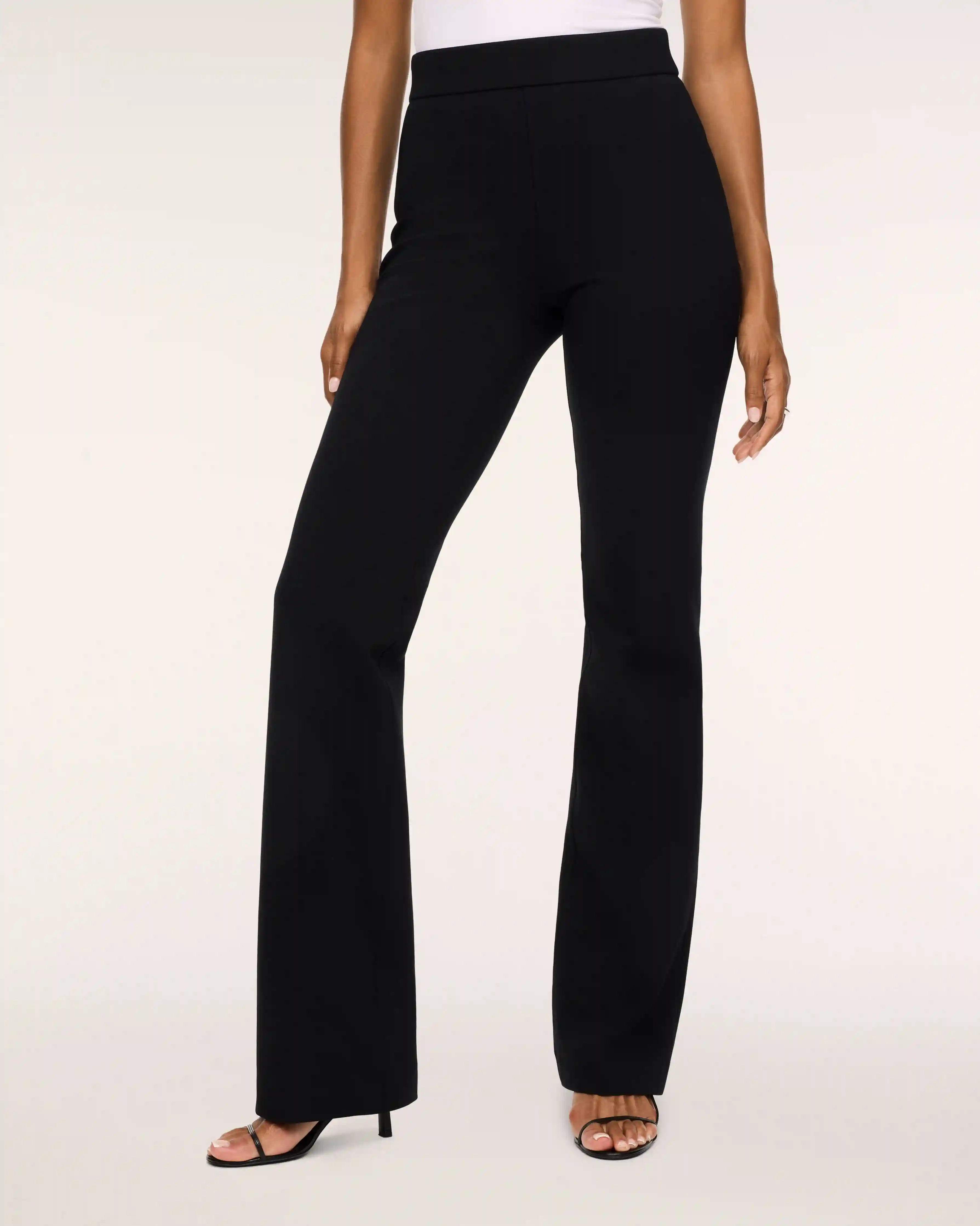 Alternative view of SPANXsupersmooth® PerfectFit Ponte Bootcut Pant | Classic Black