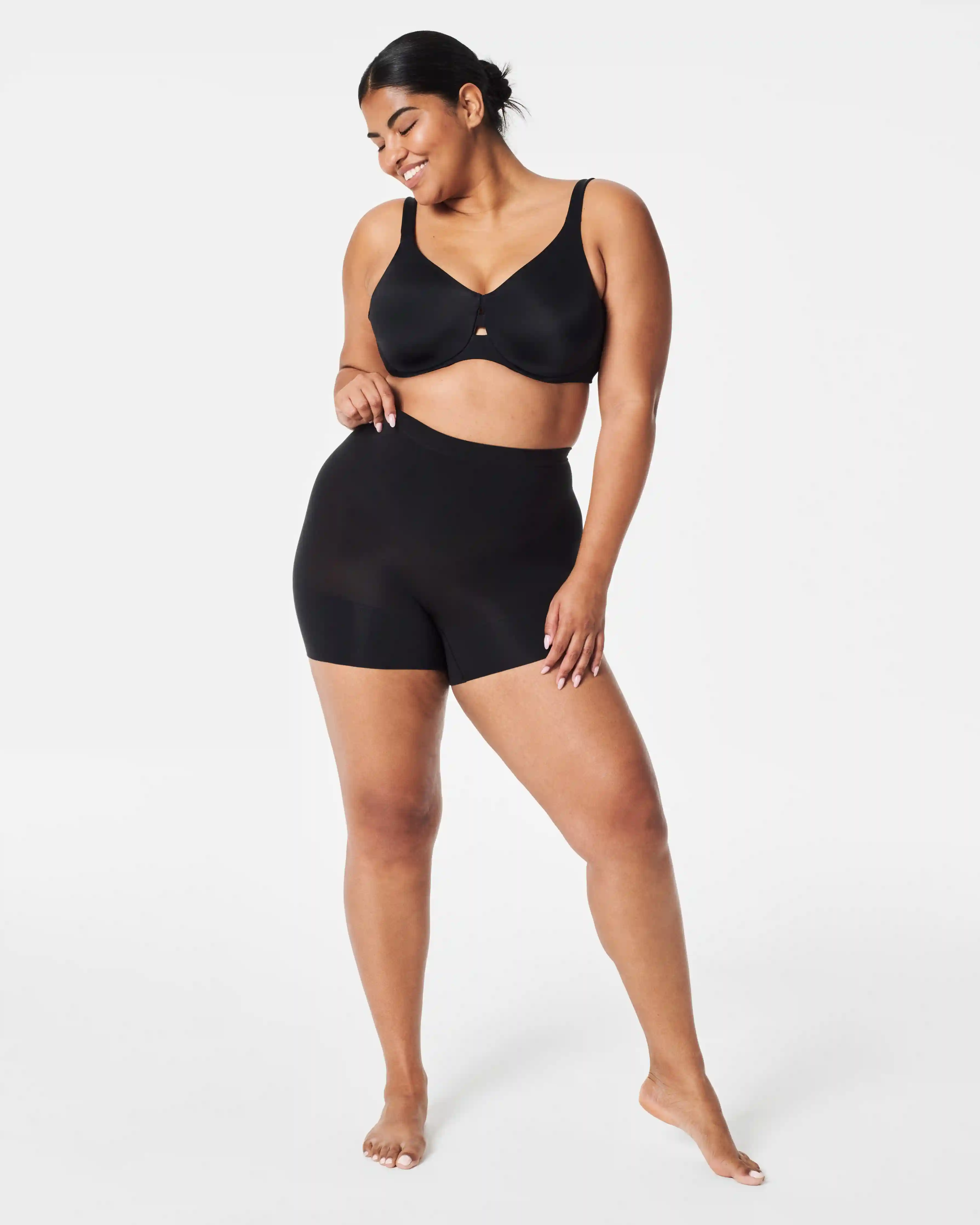 SPANXsculpt®  Seamless Power Shorty | Very Black
