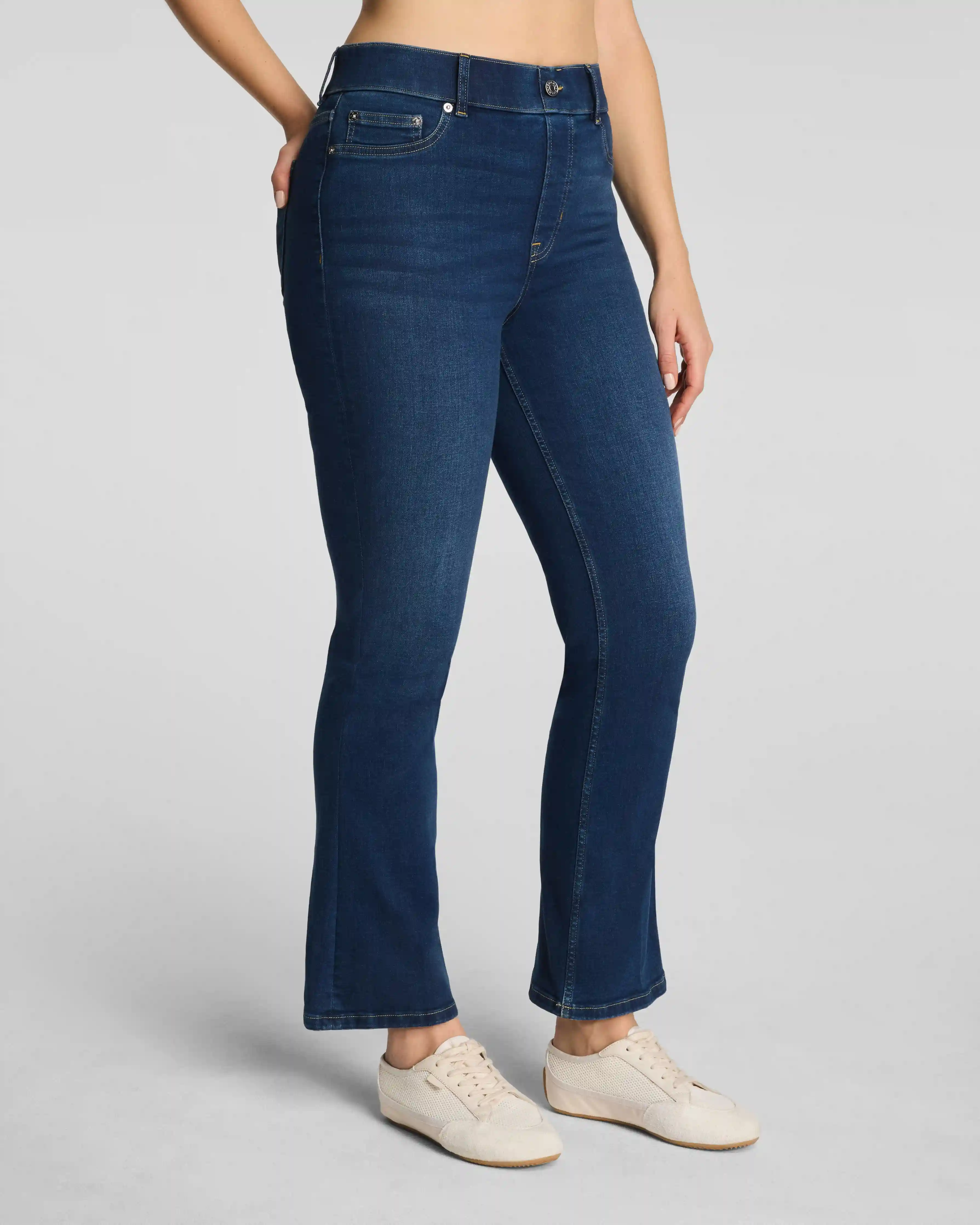 Alternative view of SPANXshape®  EveryWear Pull-On Kick Flare Jeans | Poseidon