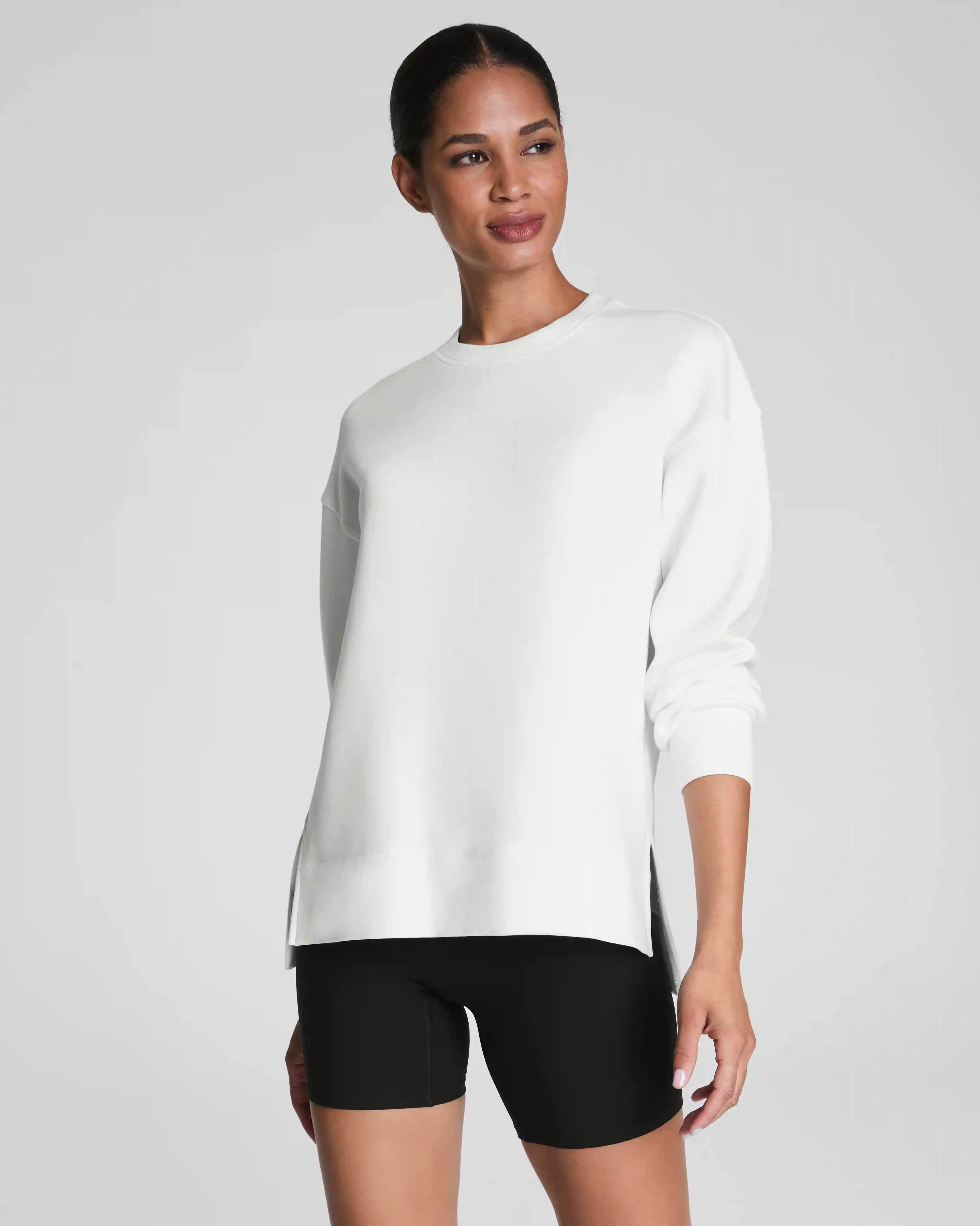 SPANX AirEssentials® Crewneck Tunic | Powder