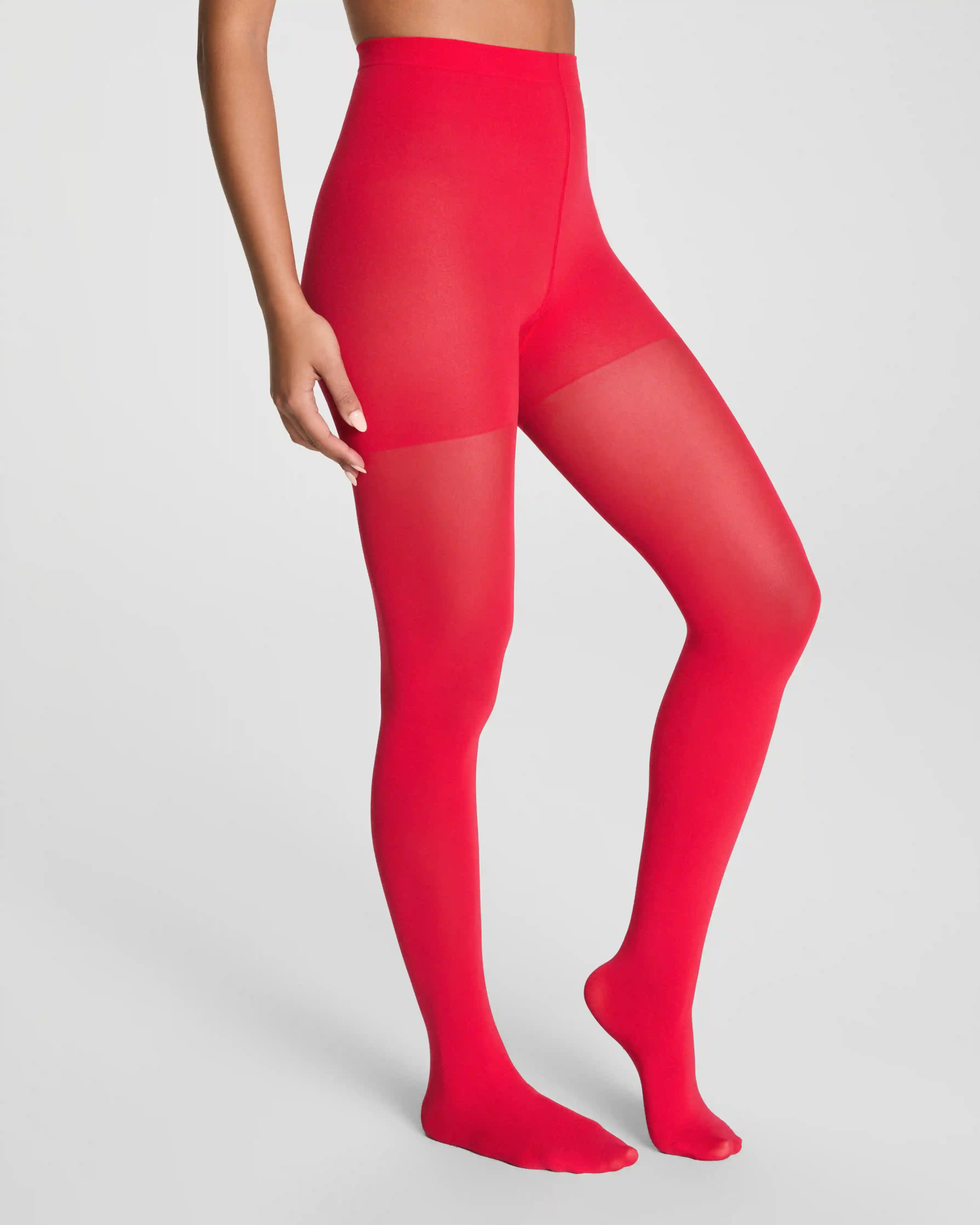 Alternative view of SPANXshape®  Shorty Tights | Spanx Red