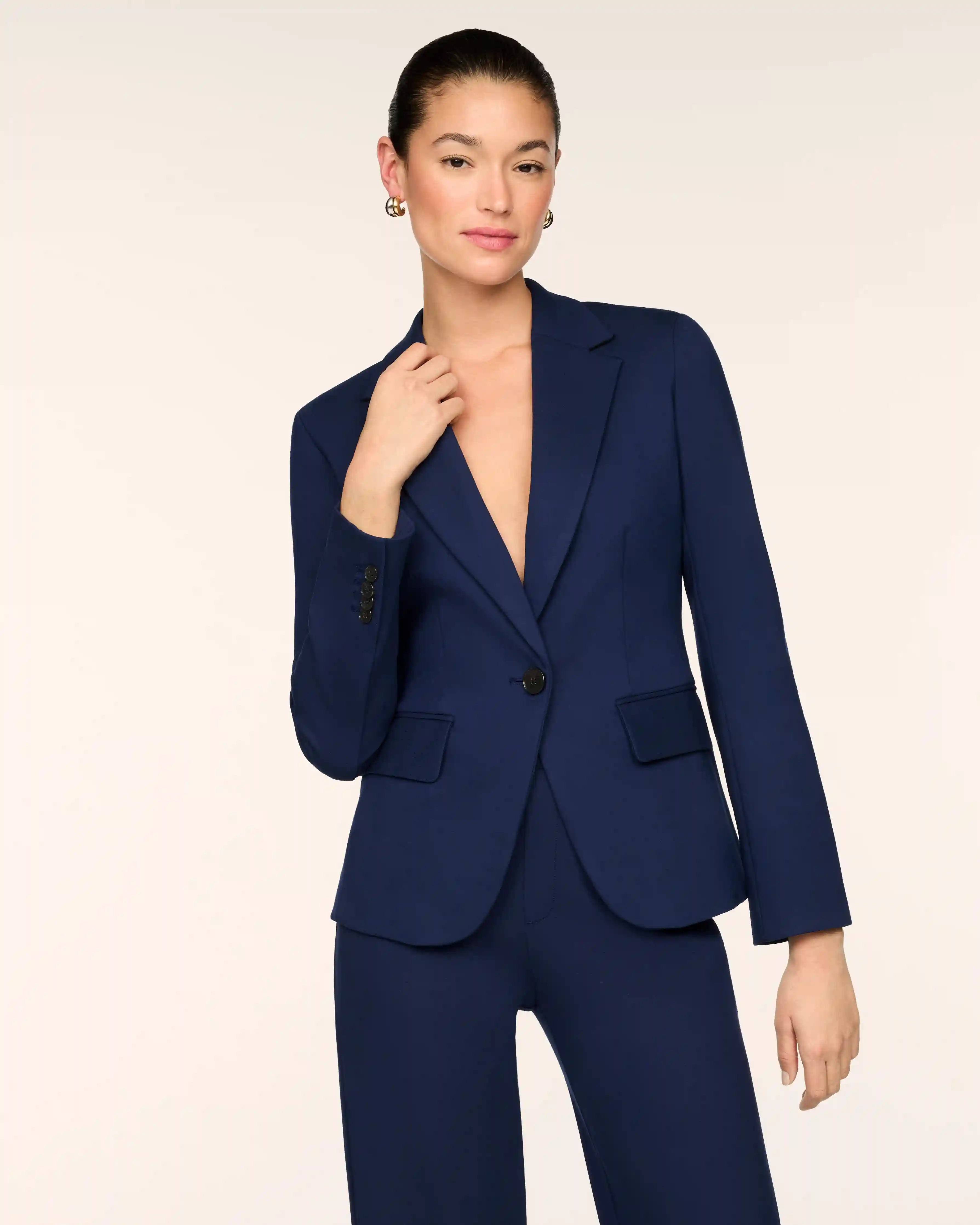 SPANX® Ponte Tailored Blazer | Timeless Navy