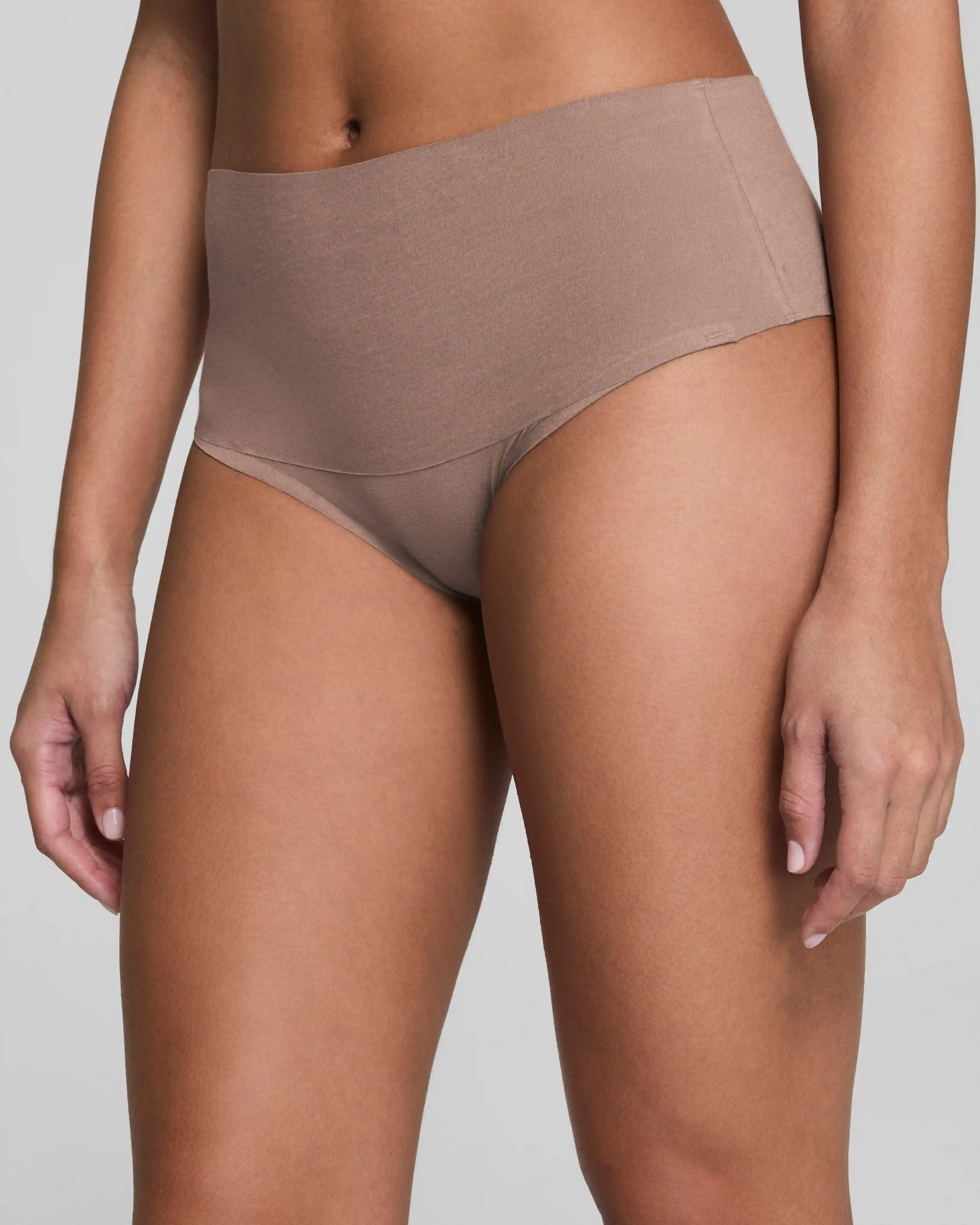 SPANXsupersmooth®  Undie-tectable® Supima® Cotton Tanga | Cafe Au Lait