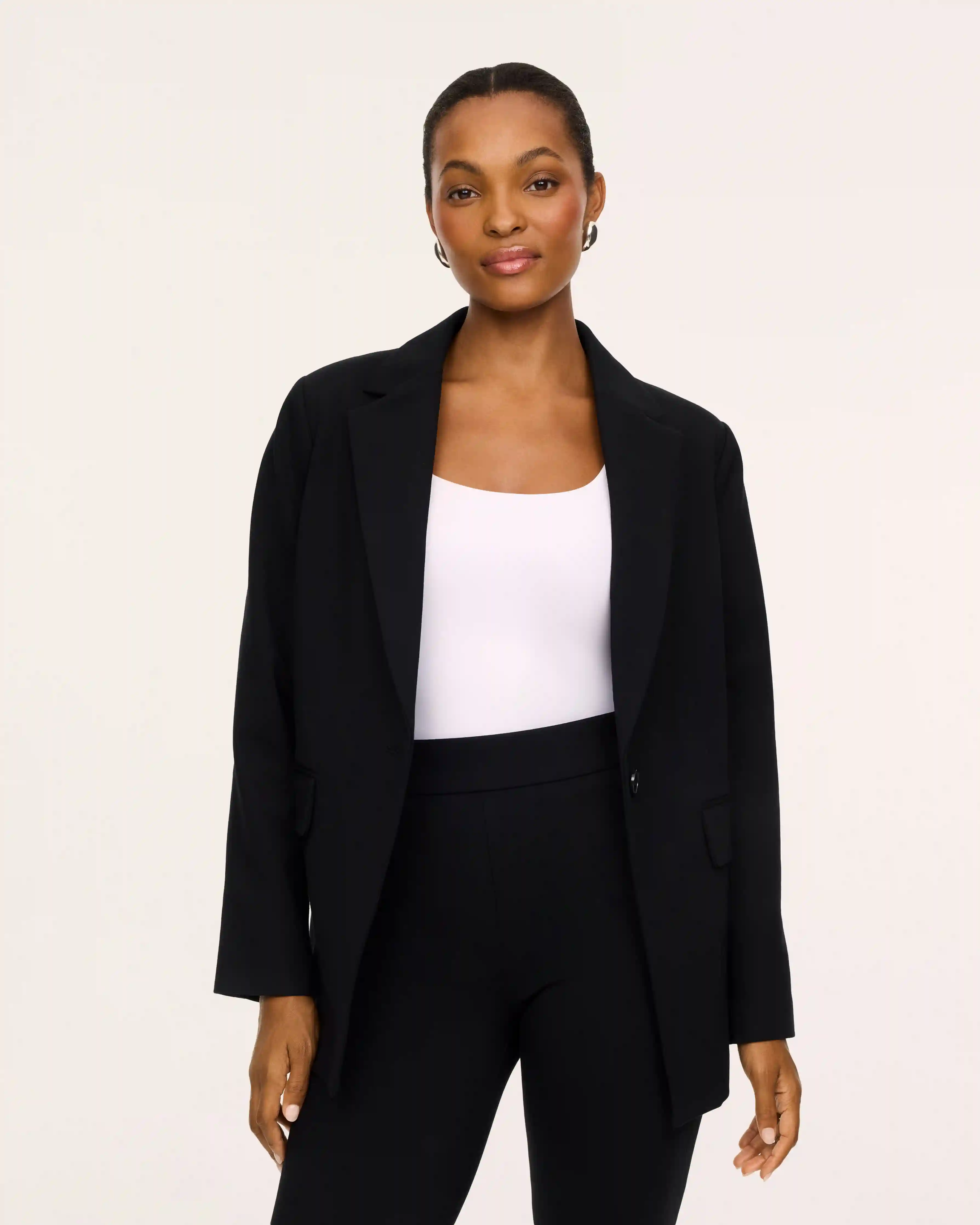 SPANX® Ponte Oversized Blazer | Classic Black