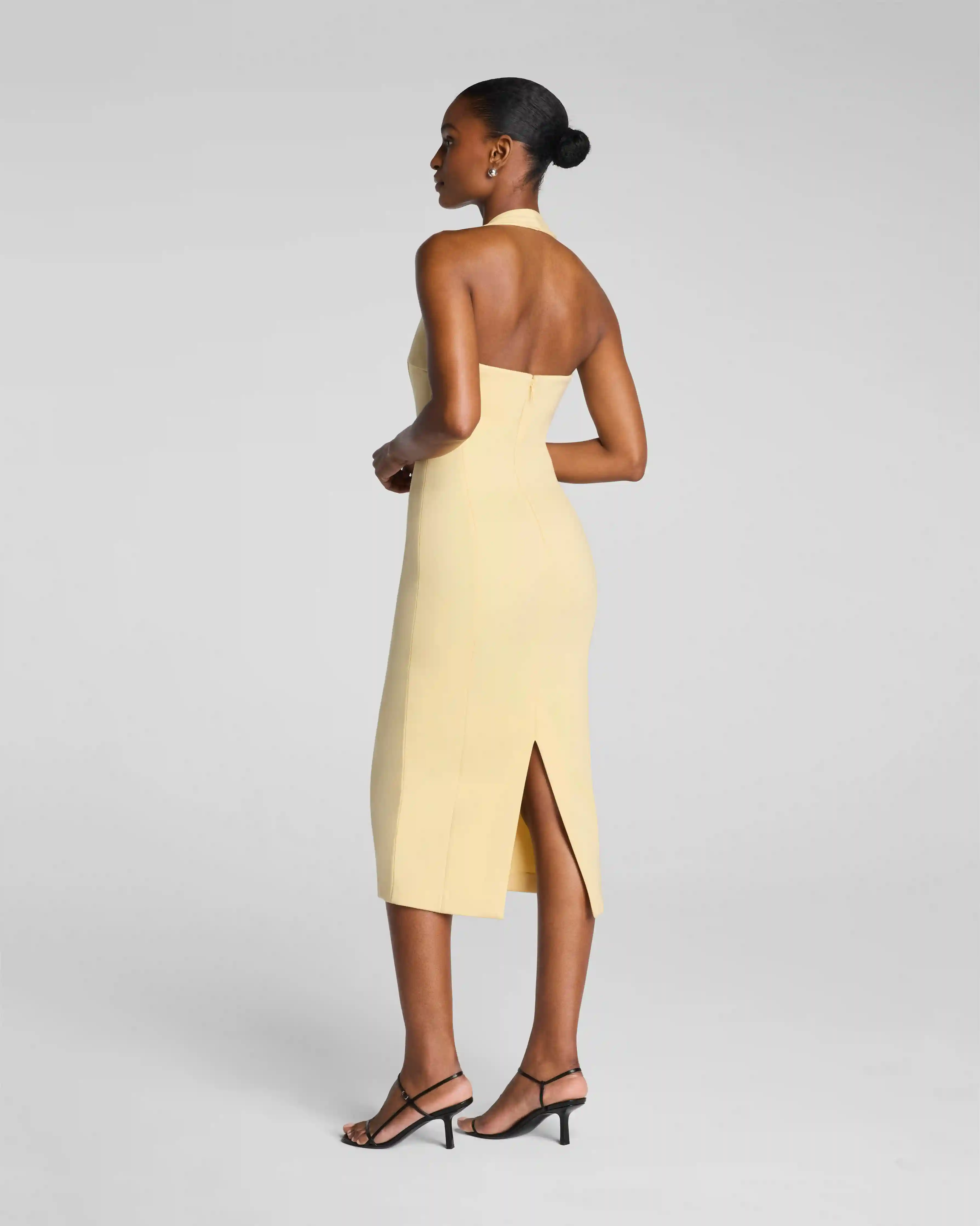 Alternative view of SPANXshape®  Ponte Halter Midi Dress | Sunbeam