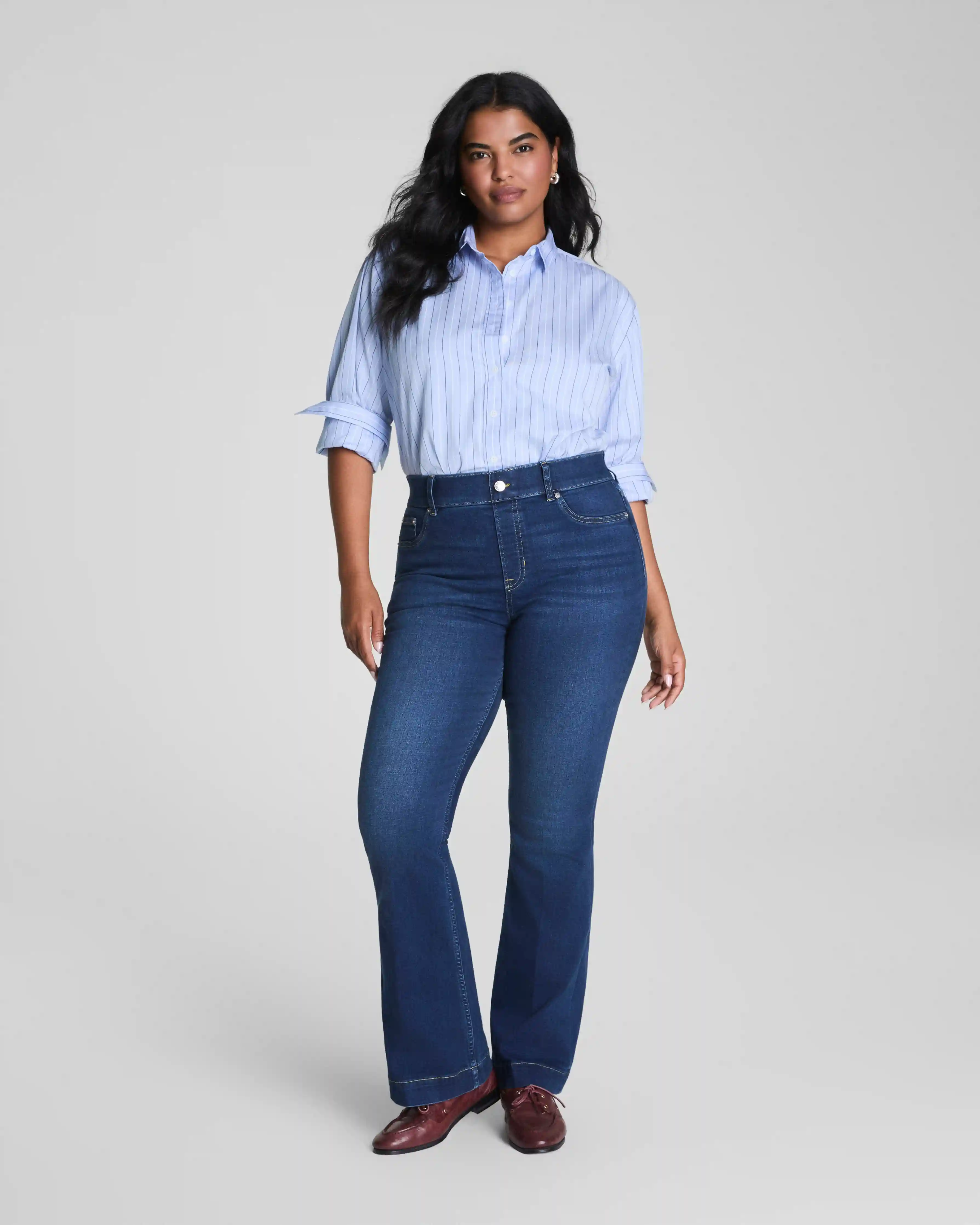 SPANXshape®  EveryWear Pull-On Flare Jeans | Poseidon