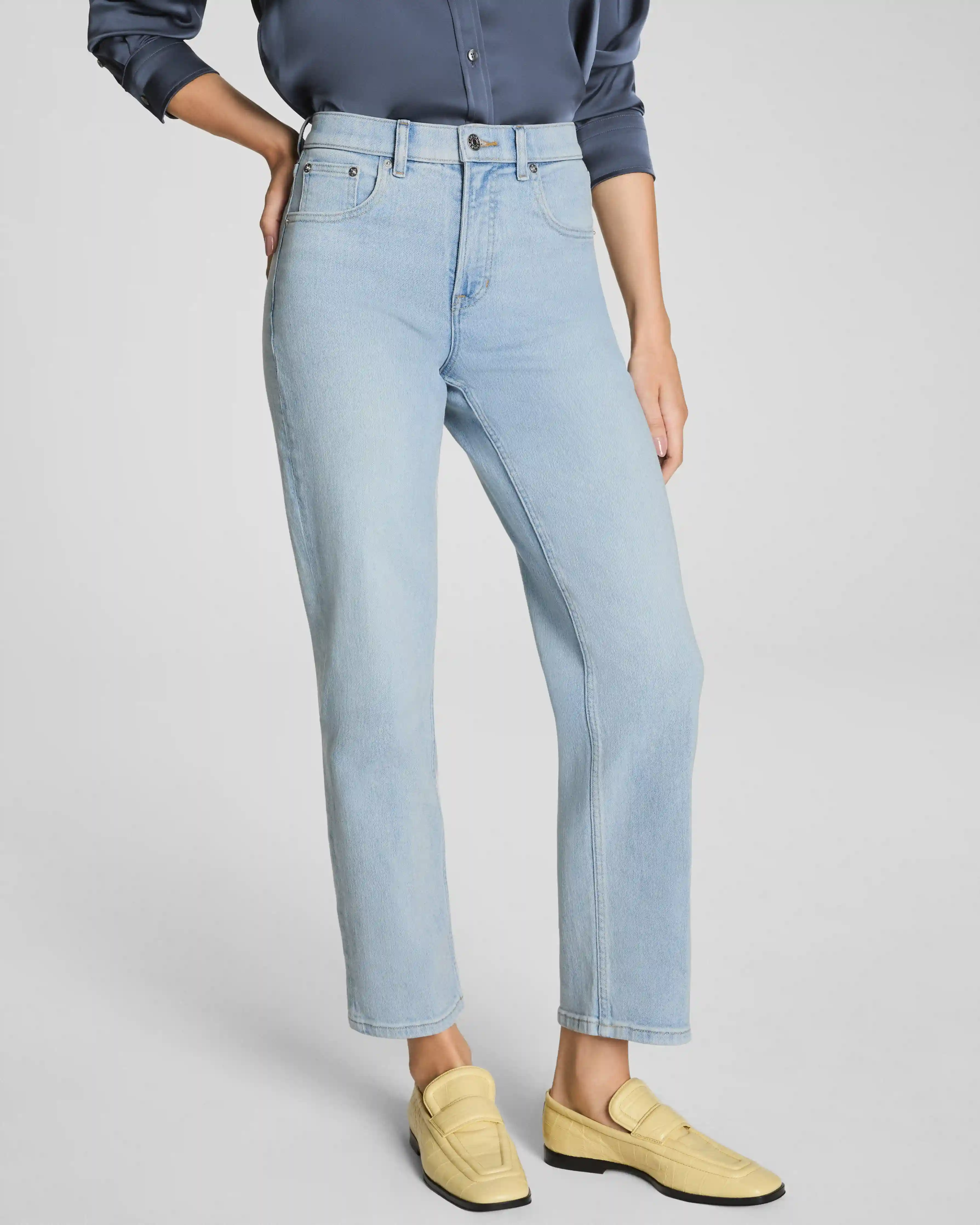 Alternative view of SPANXshape®  Authentic 360 90s Straight Leg Jeans | Vintage Coastline