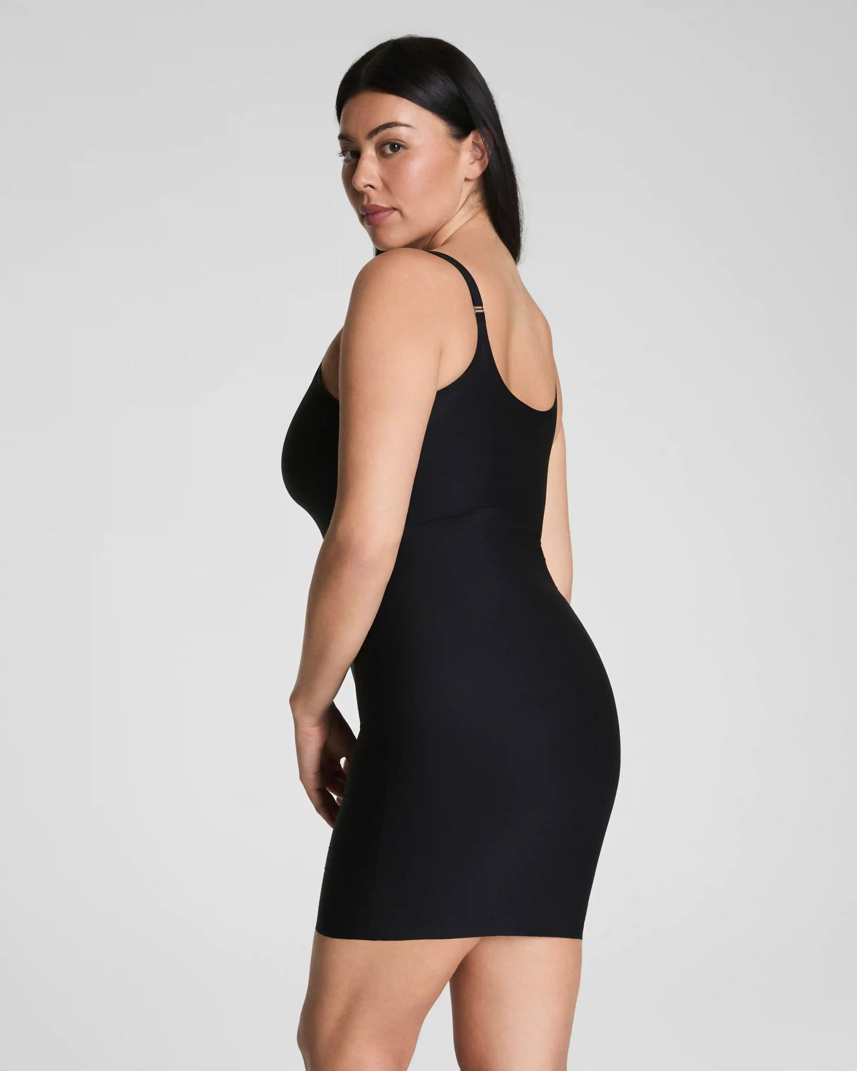 Alternative view of SPANXsupersmooth®  Essential V-Neck Slip | Very Black