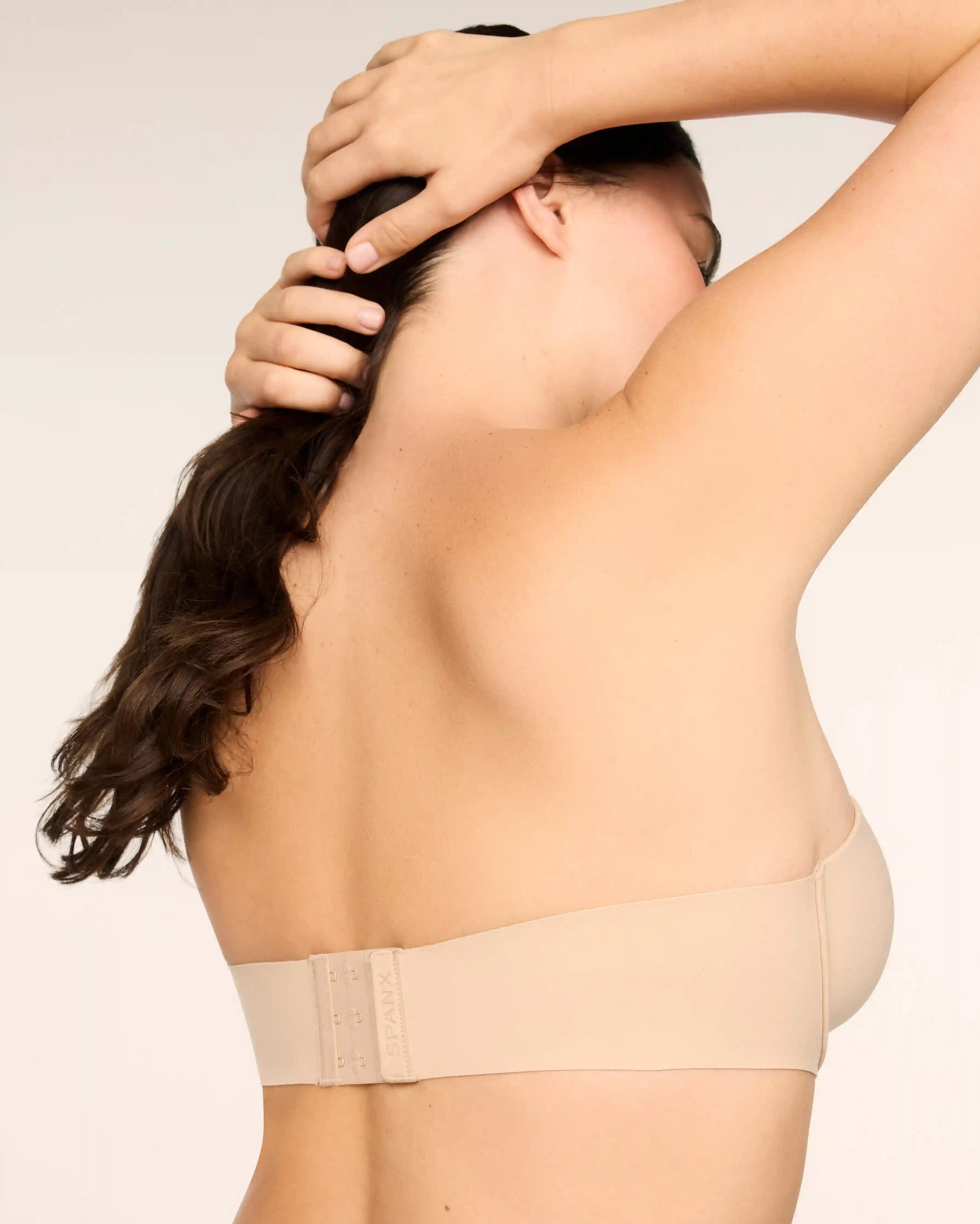 Alternative view of SPANX® Suit Your Fancy Strapless Bra | Chai